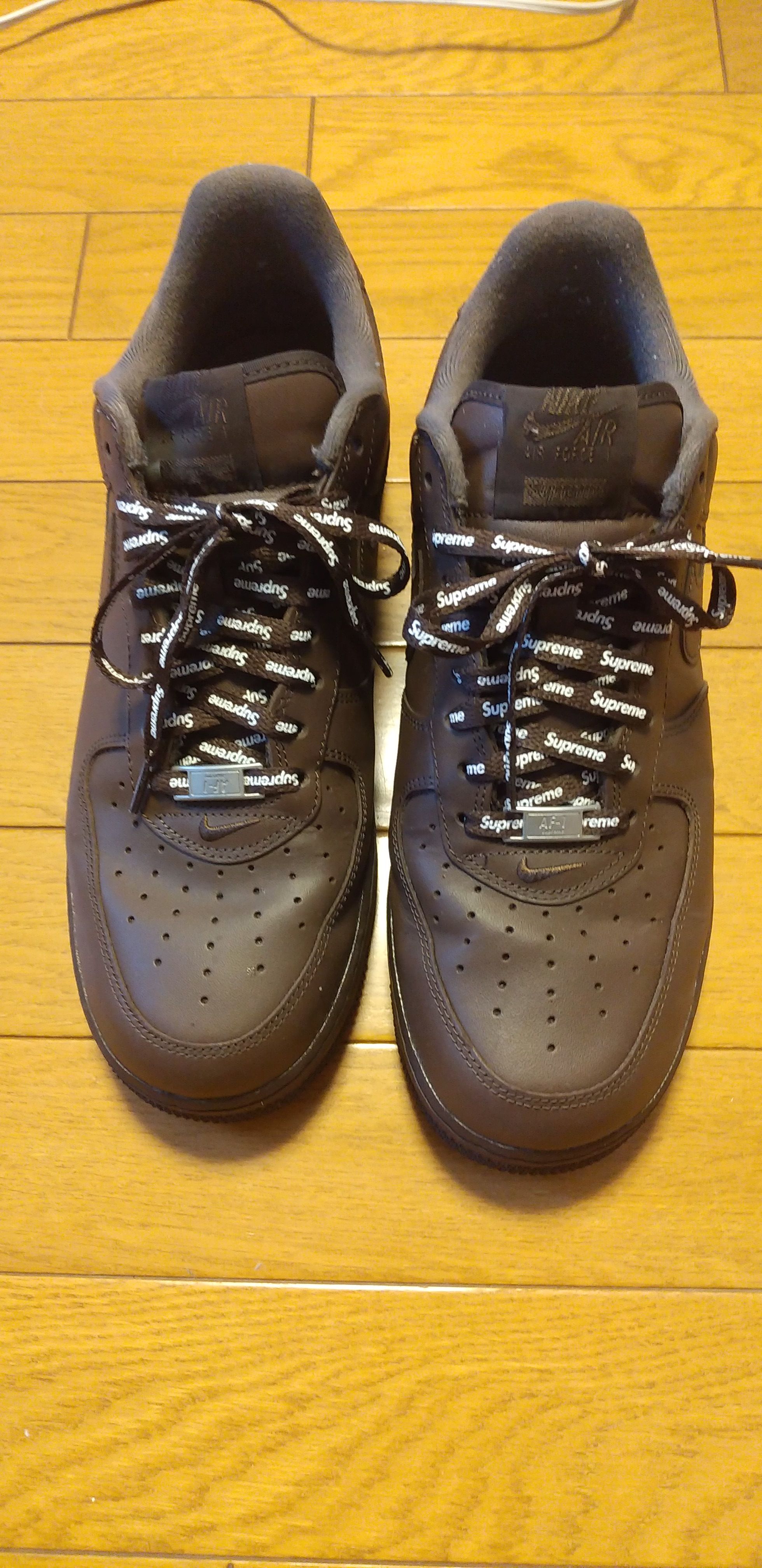 Supreme × Nike Air Force 1 Low "Baroque Brown"