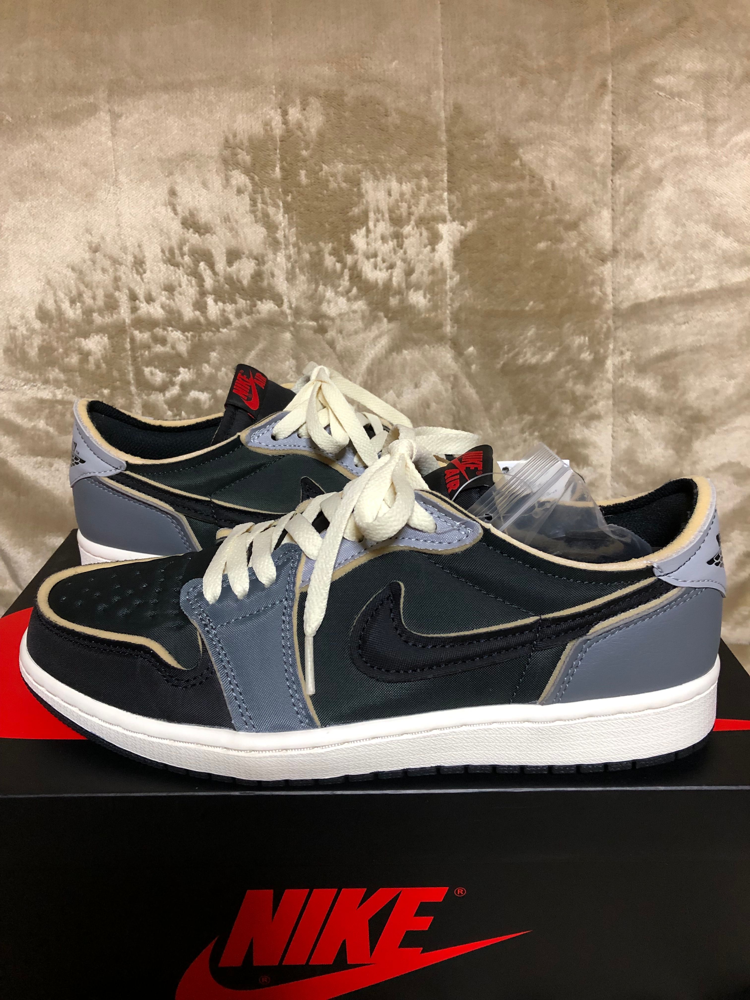 Nike Air Jordan 1 Low OG EX "Black and Smoke Grey"