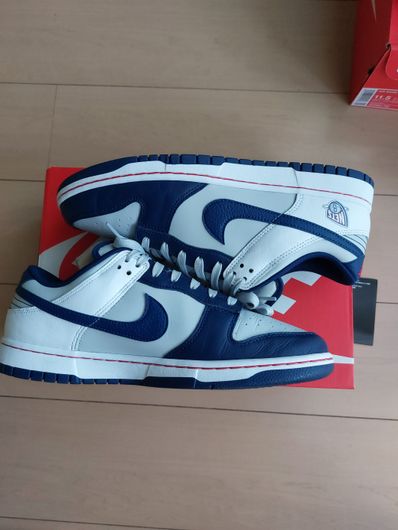 NBA × Nike Dunk Low EMB 75th Anniversary "Nets"