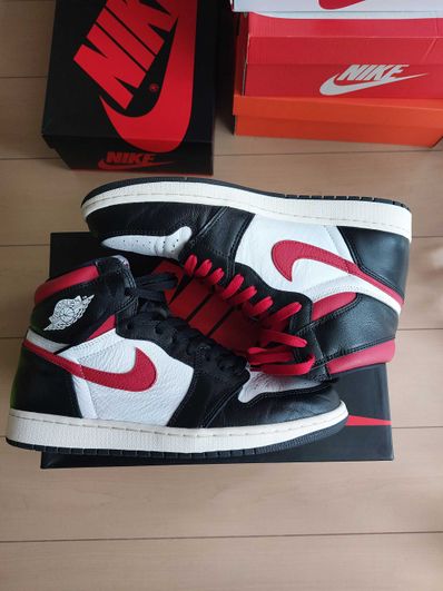 Nike Air Jordan 1 Retro High "Black/White/Sail/Gym Red"