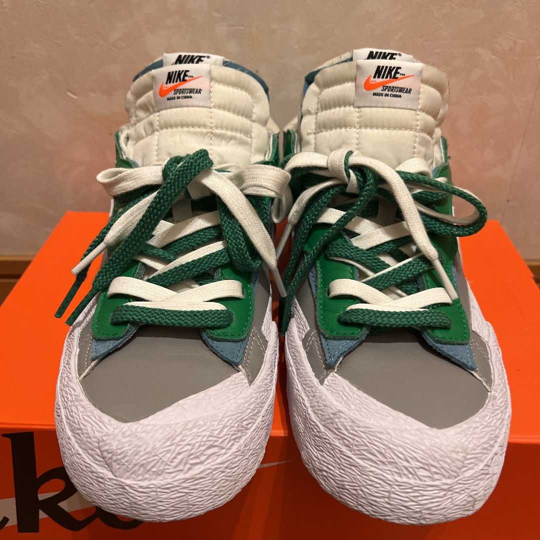 sacai × Nike Blazer Low "Classic Green"