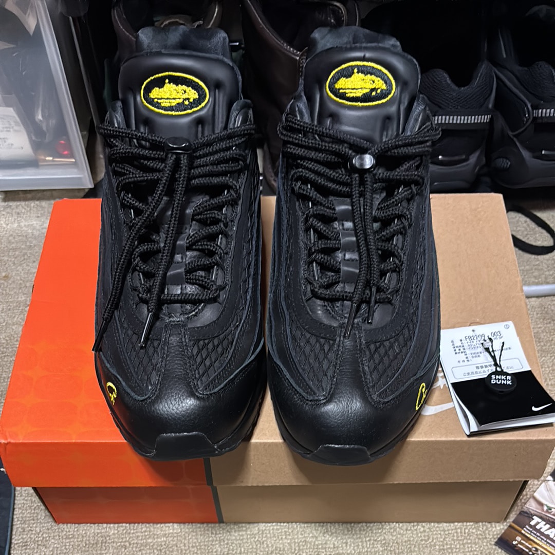 Corteiz × Nike Air Max 95 "Black and Tour Yellow"