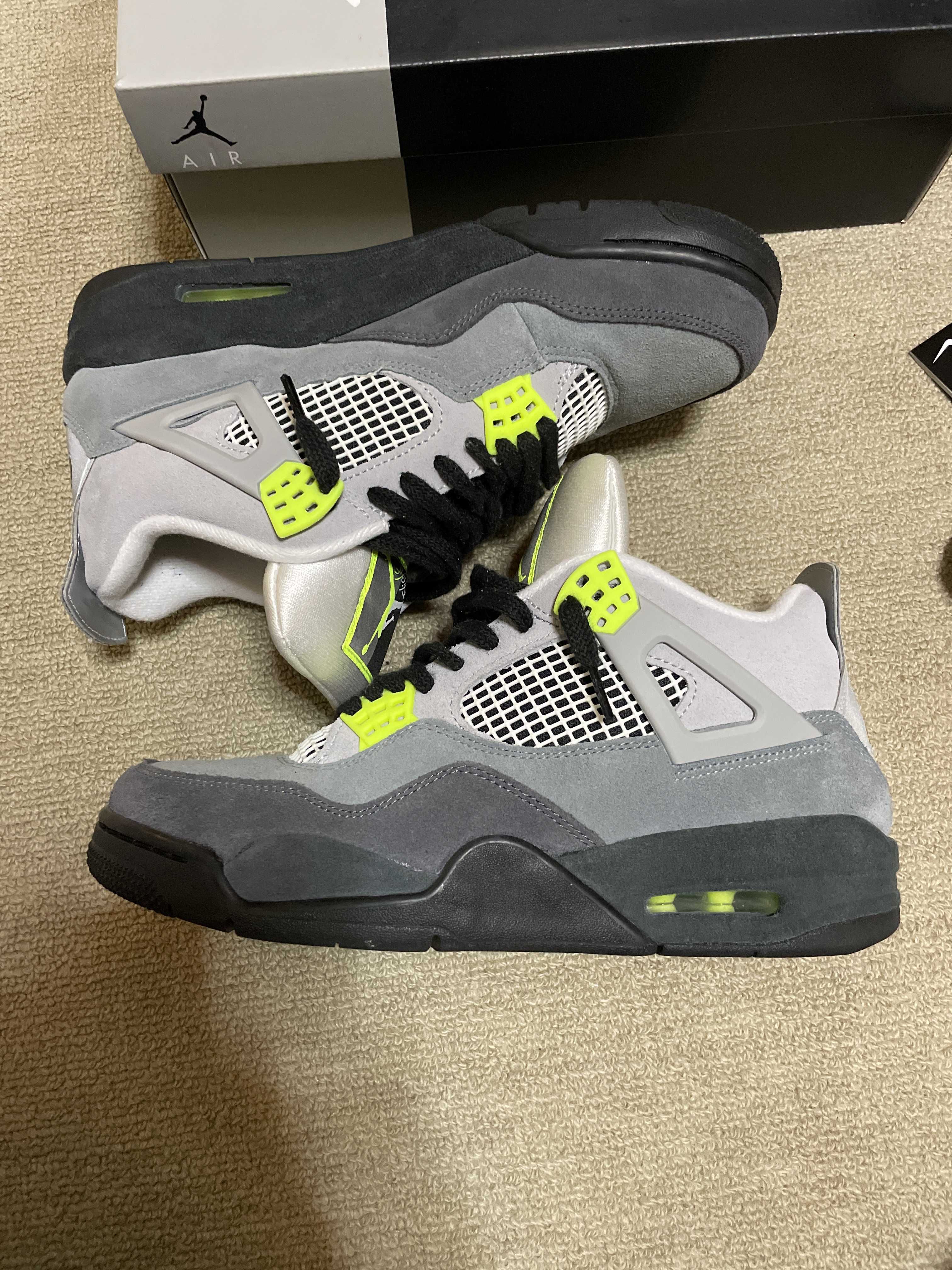 NIKE AIR JORDAN 4 RETRO LE "NEON"