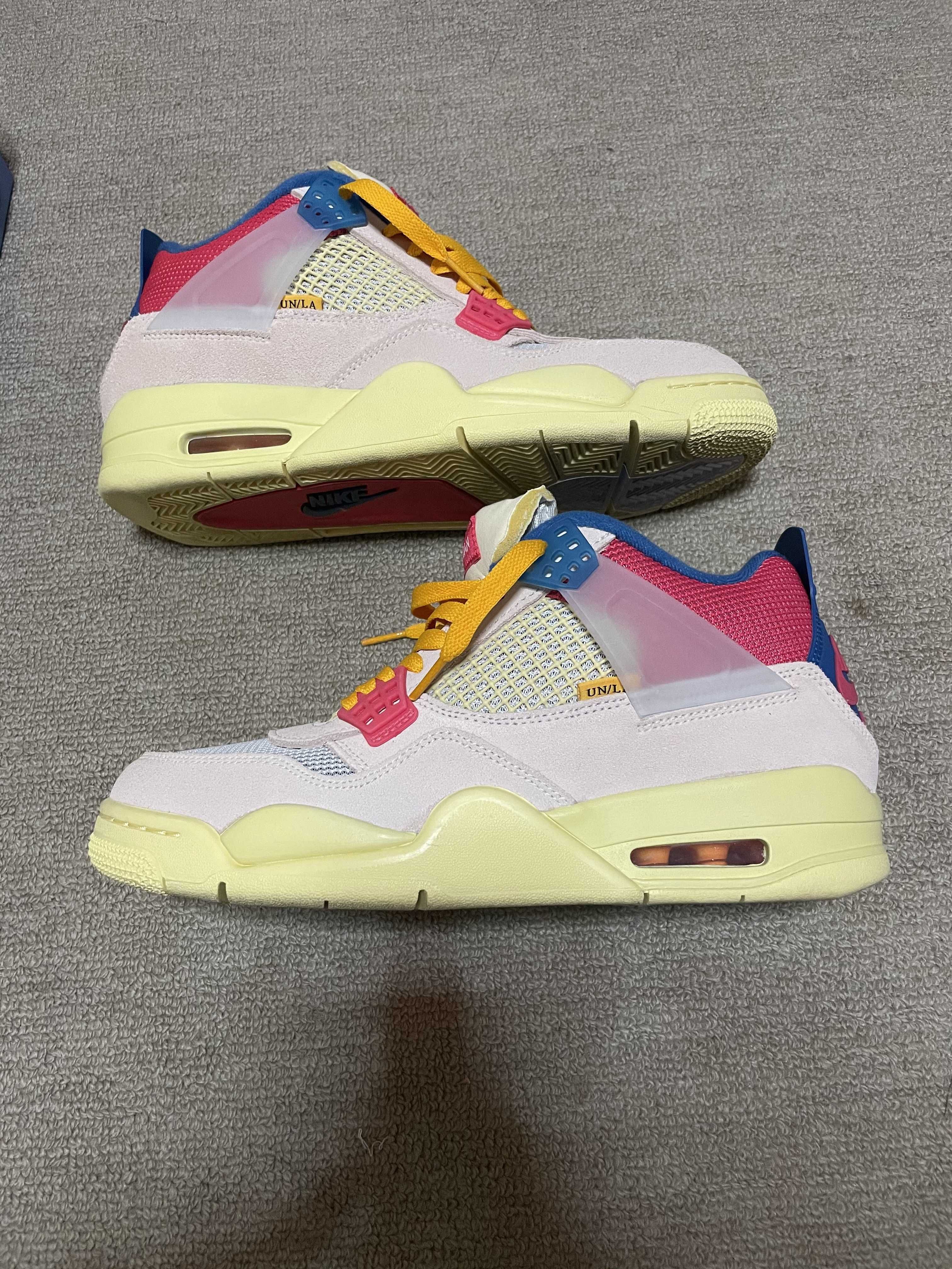 UNION × Nike Air Jordan 4 SP "Guava Ice/Light Fusion Red"