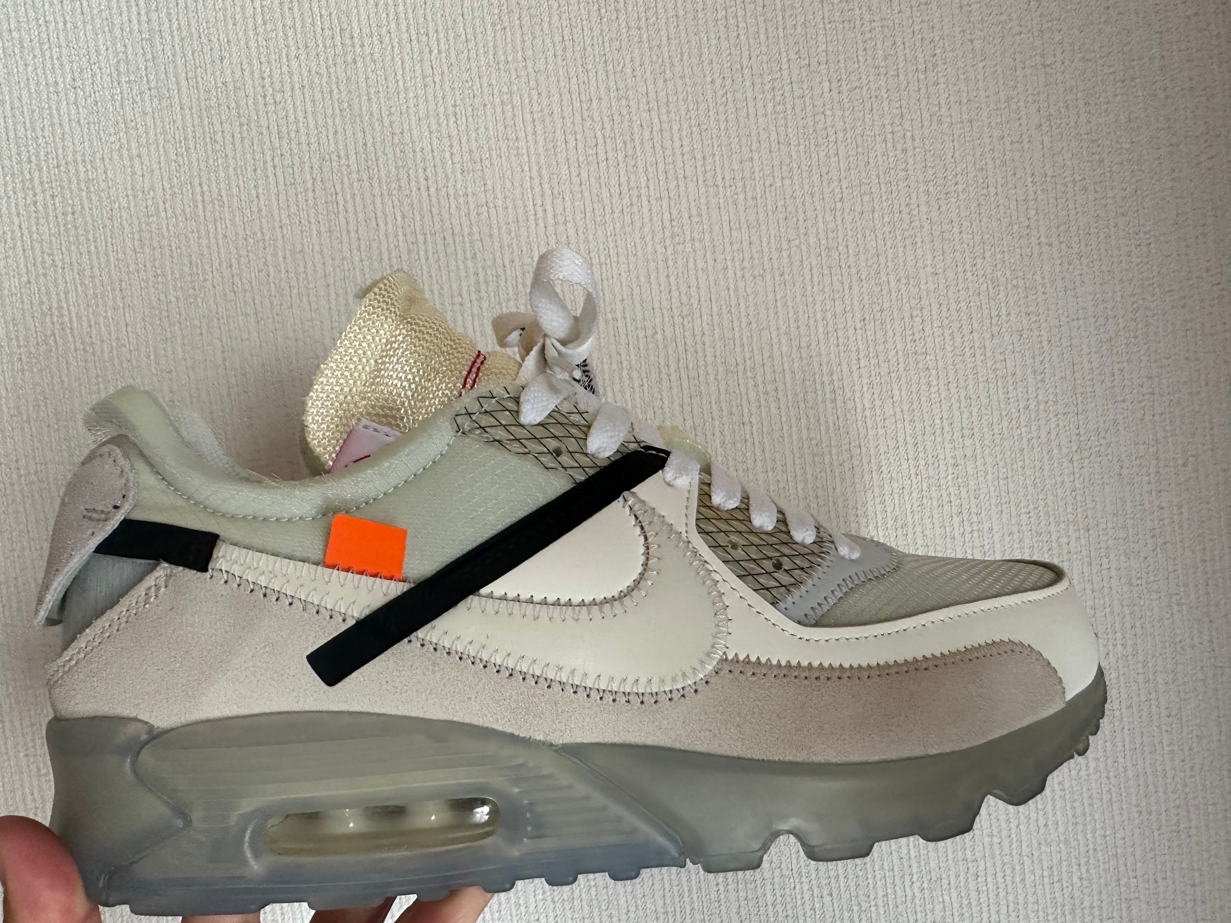 Off-White × Nike Air Max 90 "The 10/Sail"
