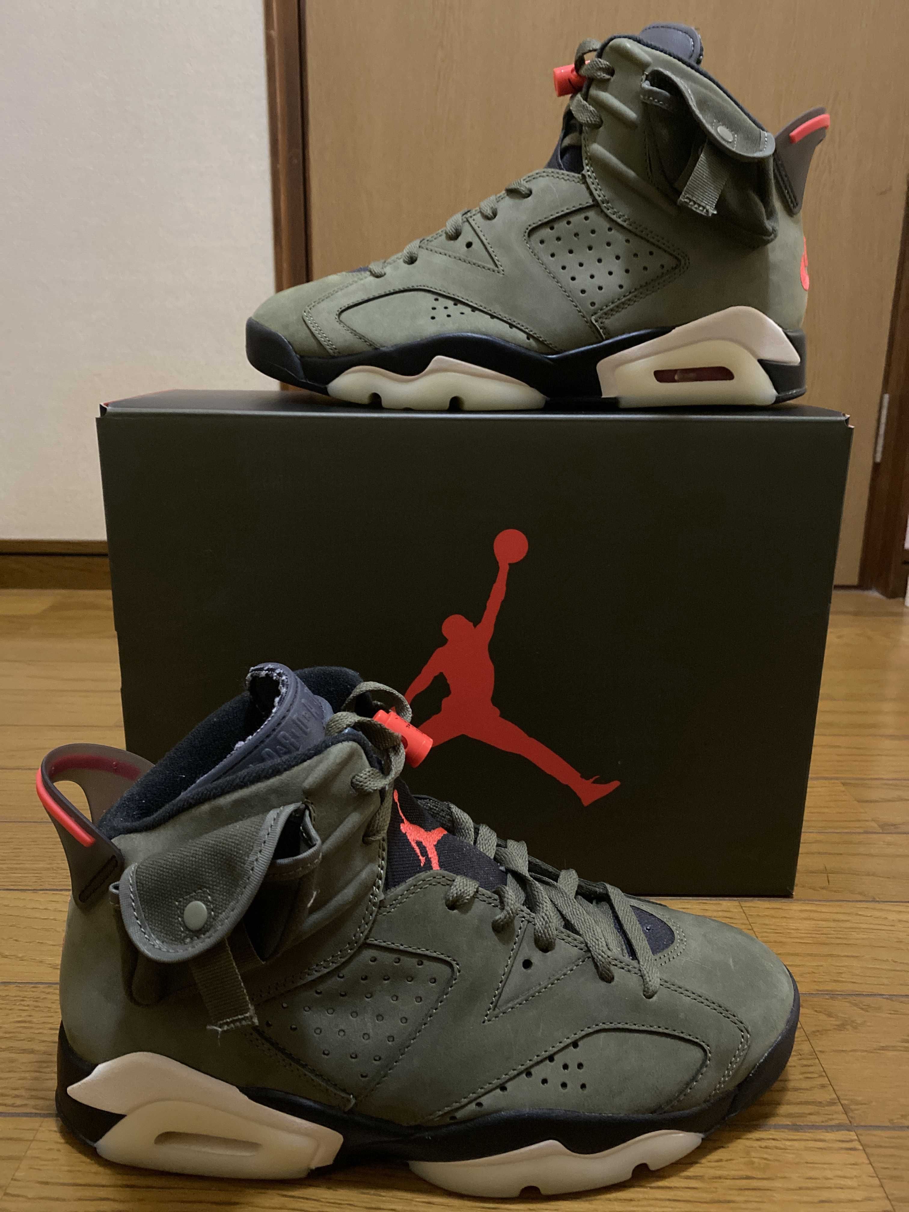 Travis Scott × Nike Air Jordan 6 Retro "Medium Olive"