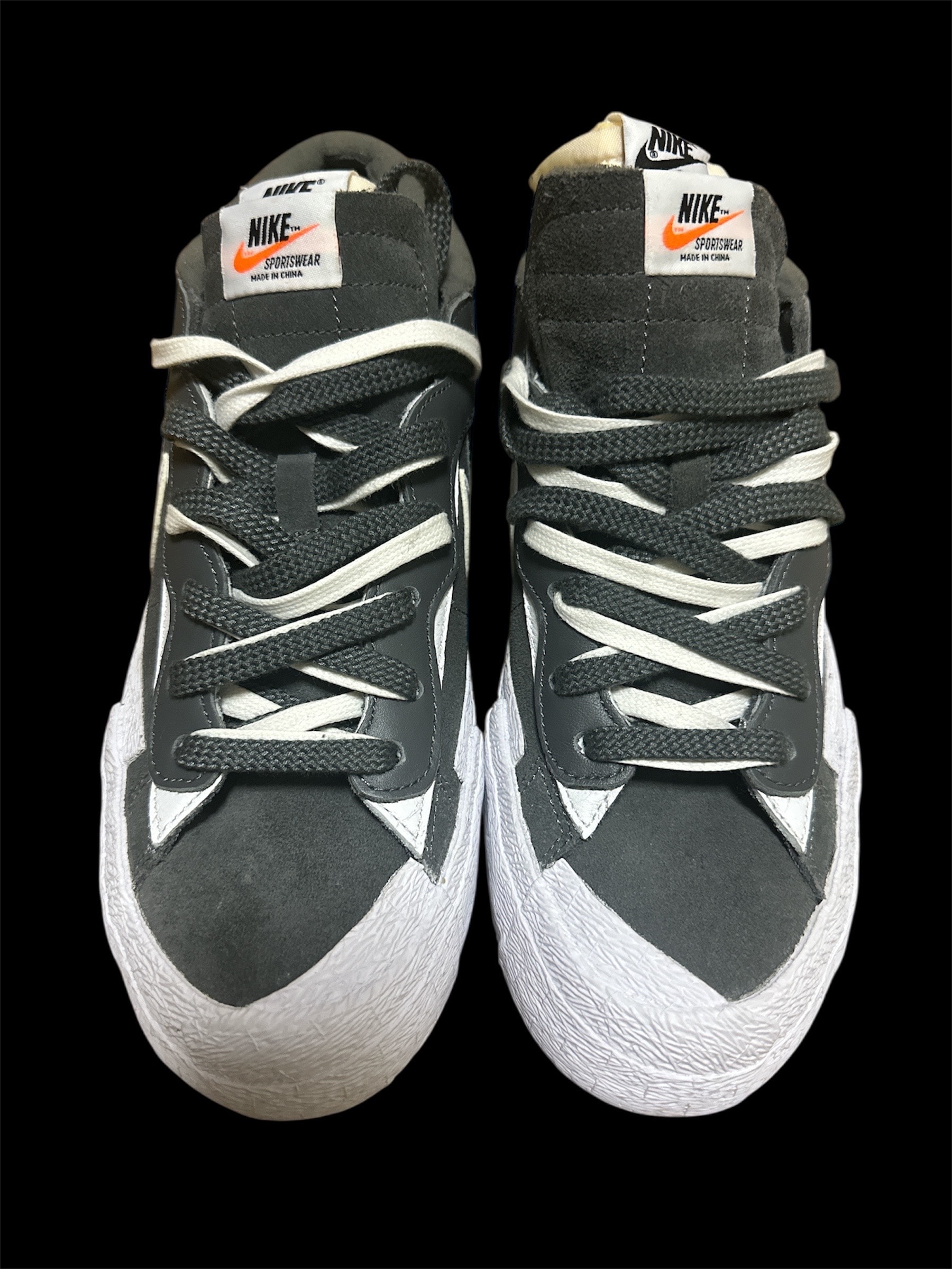 Sacai × Nike Blazer Low "Iron Grey"