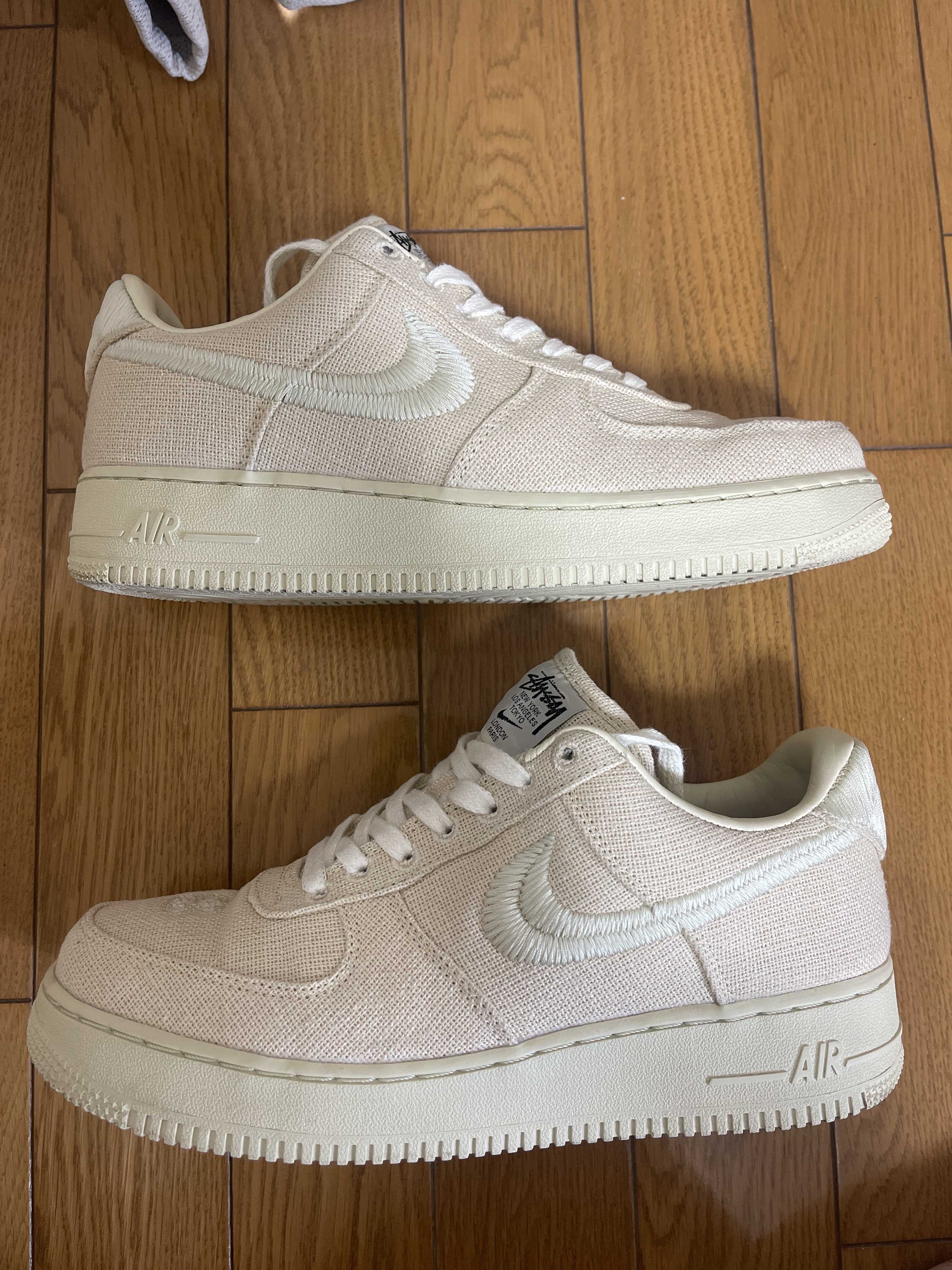 Stussy × Nike Air Force 1 Low "Fossil Stone"