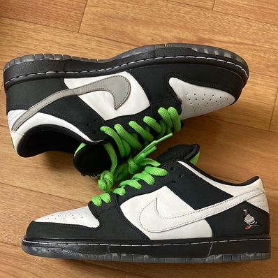 STAPLE × Nike SB Dunk Low "Pigeon Black/White"