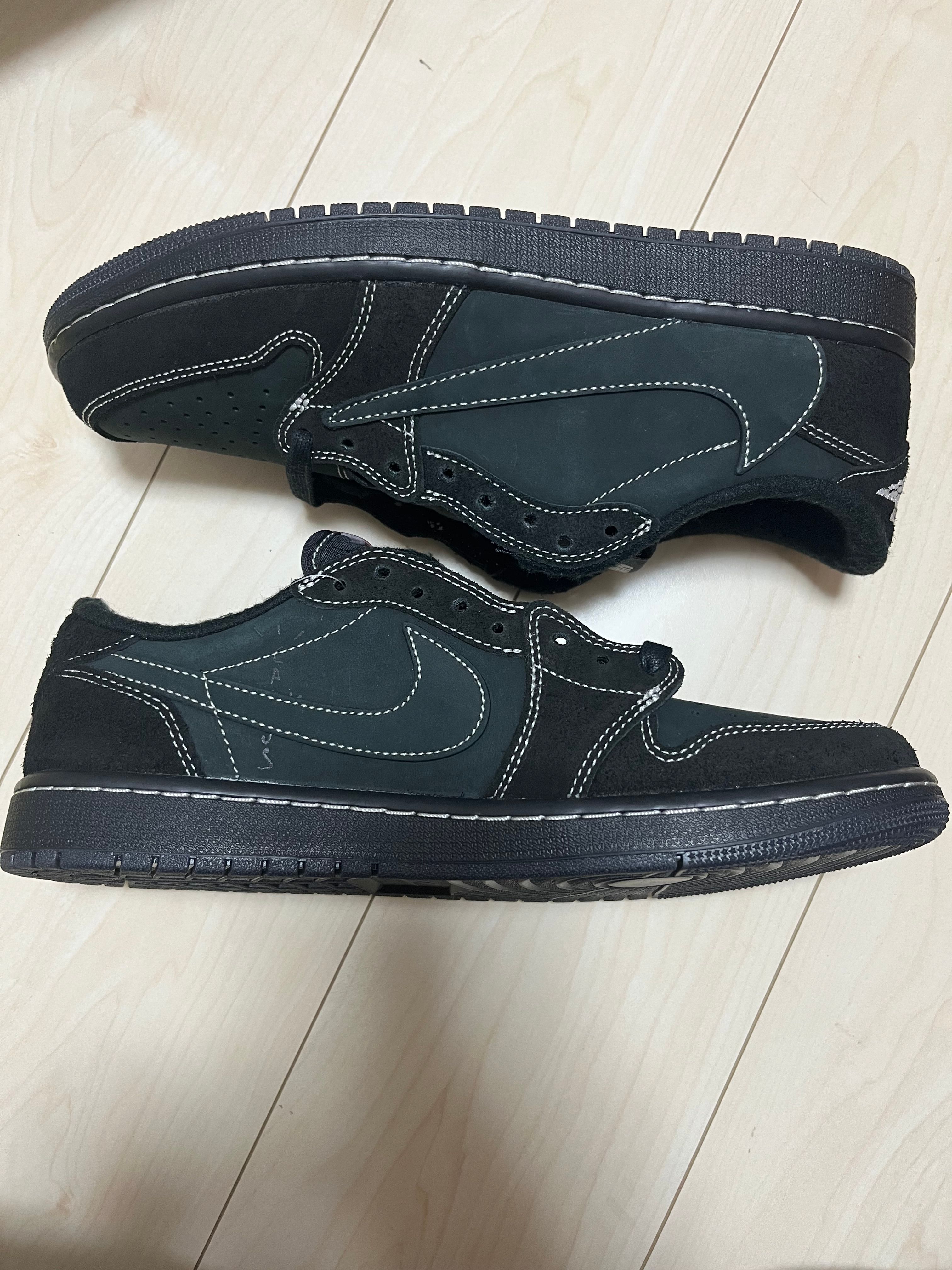 Travis Scott × Nike Air Jordan 1 Low OG SP "Black Phantom"