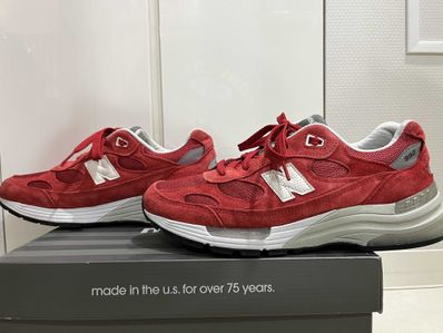 KITH × New Balance 992 Kithmas "Red"