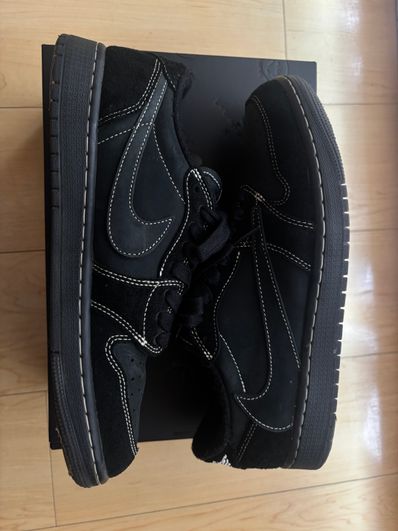 Travis Scott × Nike Air Jordan 1 Low OG SP "Black Phantom"