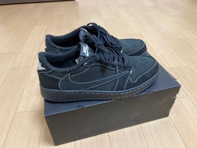 Travis Scott × Nike Air Jordan 1 Low OG SP "Black Phantom"