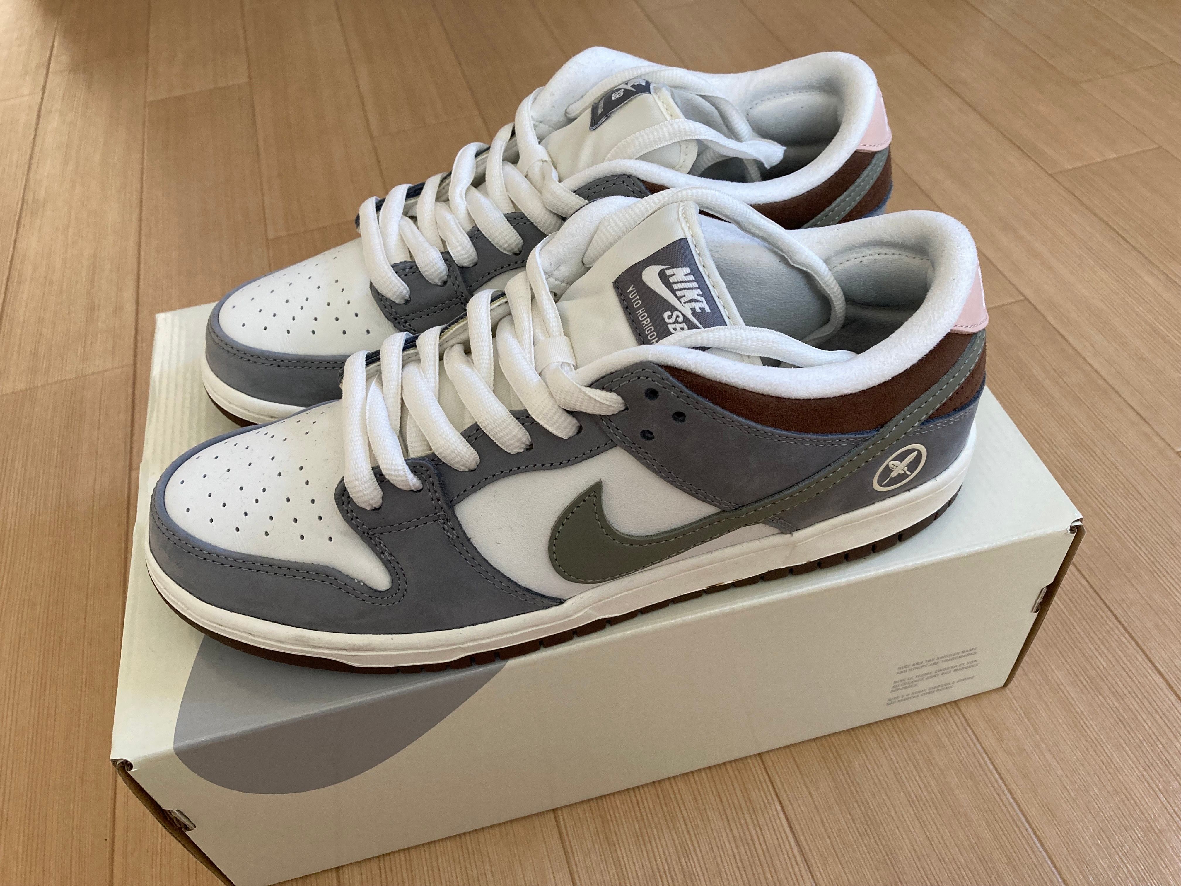 堀米 雄斗(Yuto Horigome) × Nike SB Dunk Low Pro QS "Wolf Grey"