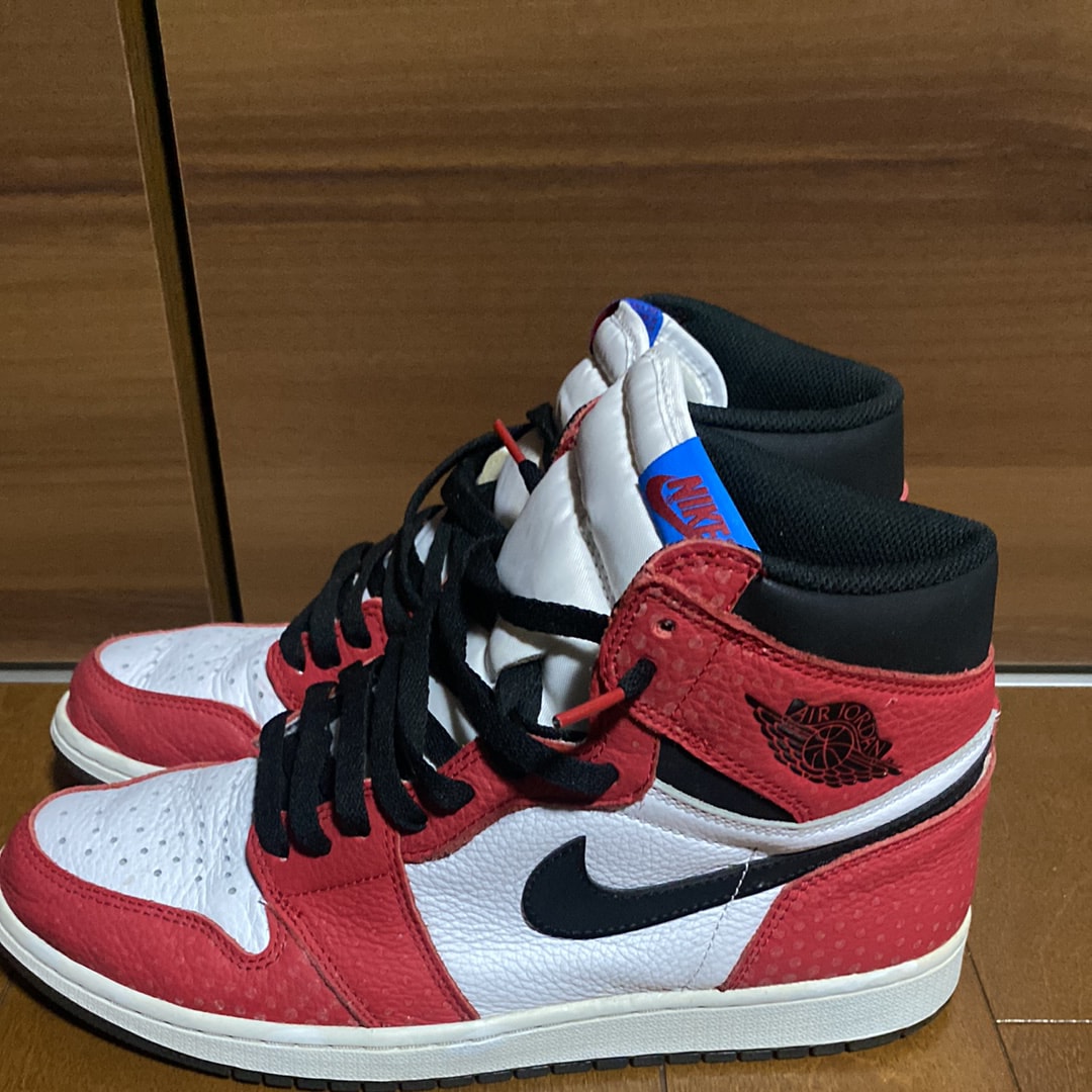 Spiderman × Nike Air Jordan 1 Origin Story "Gym Red/White/Photo Blue/Black"