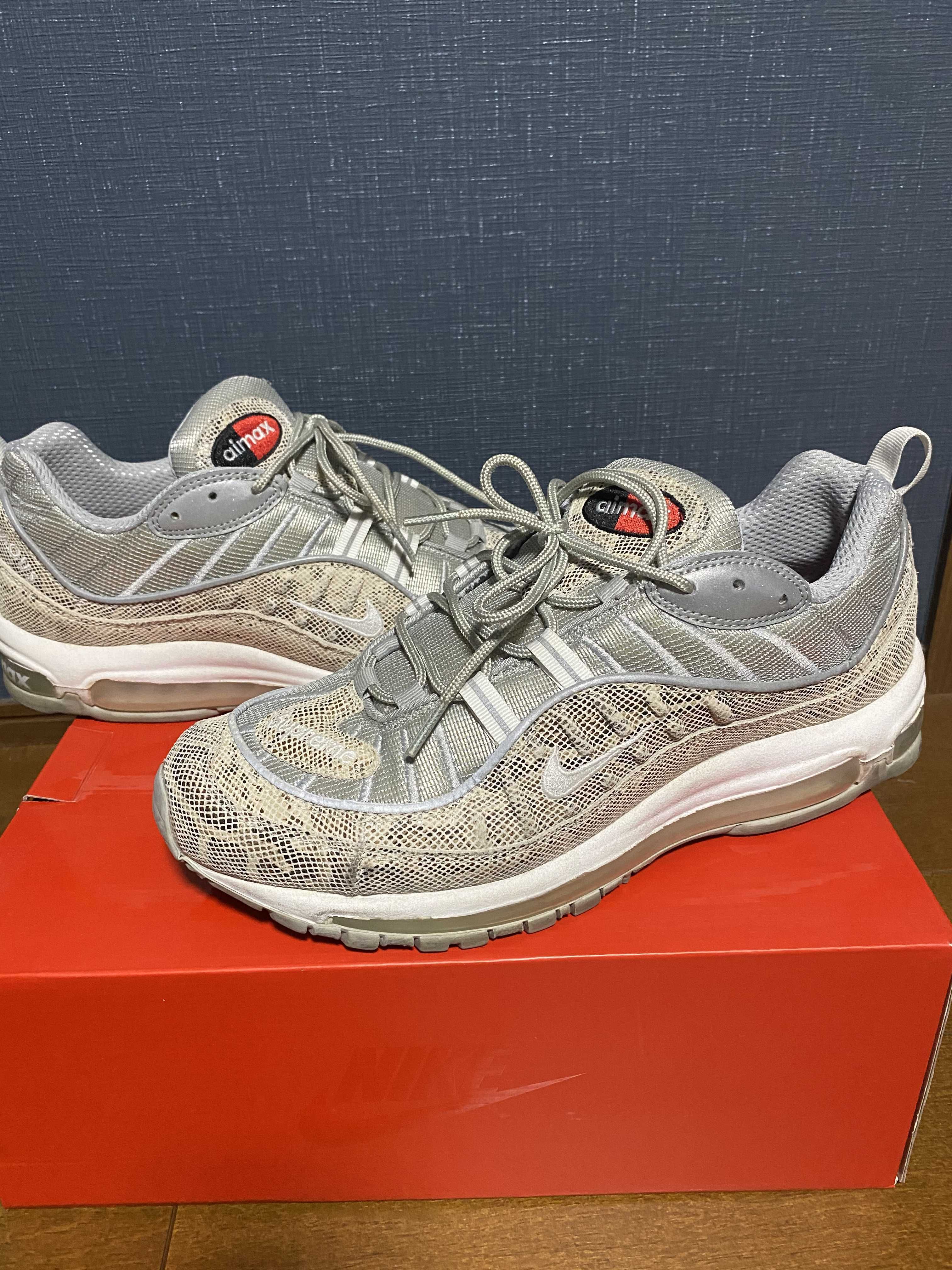 Supreme × Nike Air Max 98 "Snakeskin"