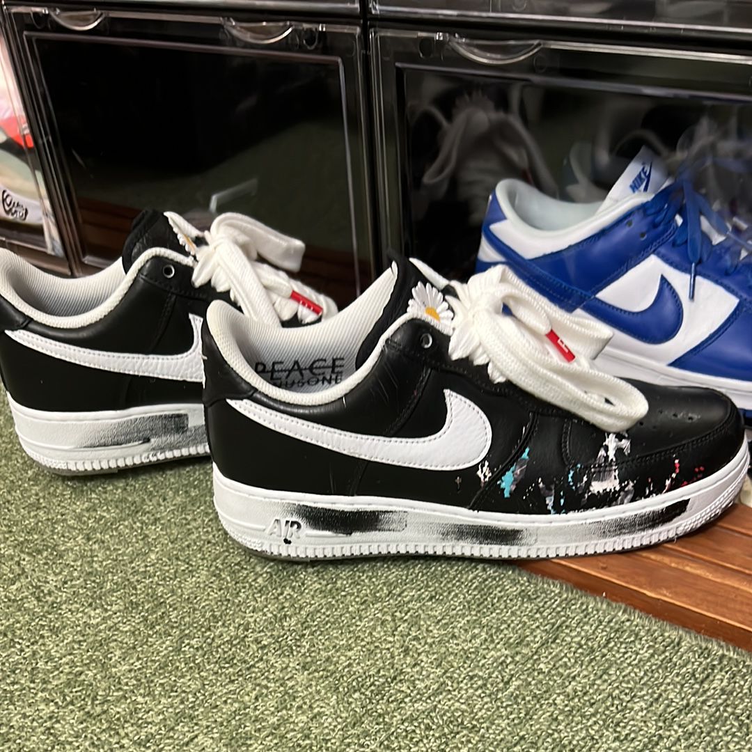 PEACEMINUSONE × Nike Air Force 1 Low Para Noise "Black" / G-DRAGON