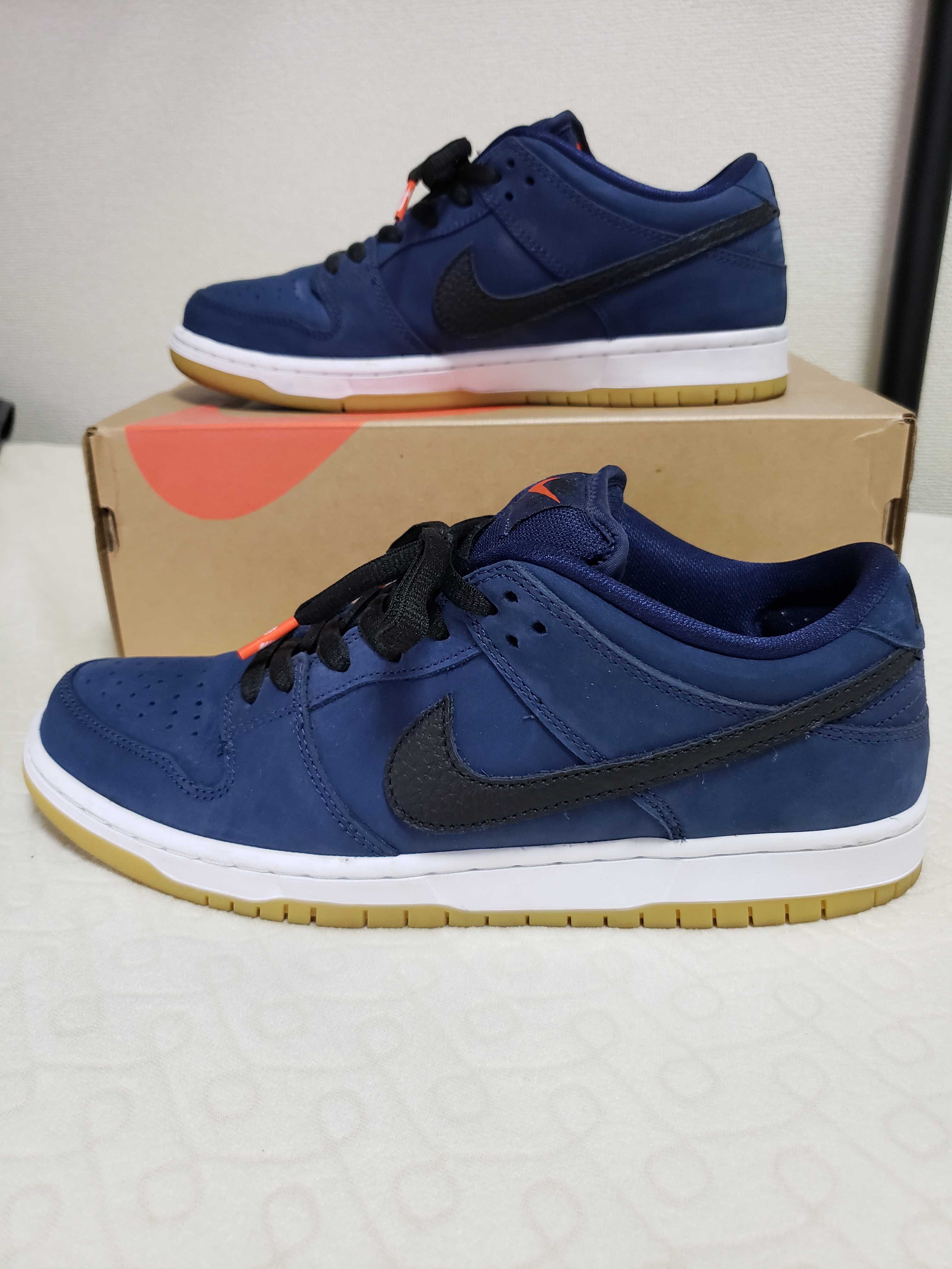Nike SB Dunk Low Orange Label "Obsidian/Black-Light Gum Brown"