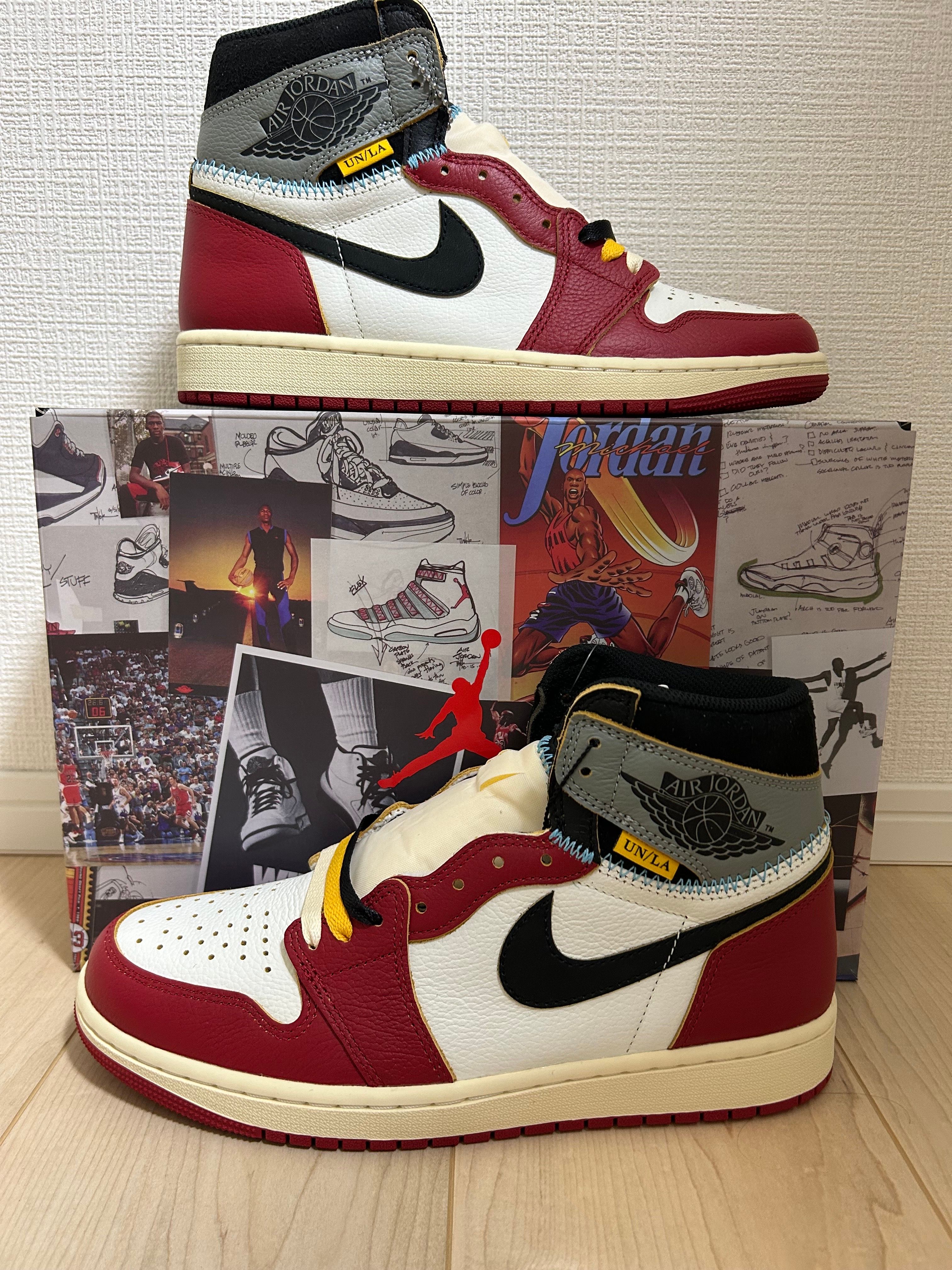 UNION × Nike Air Jordan 1 Retro High OG "Chicago/Shadow"