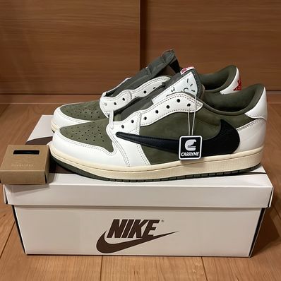 Travis Scott × Nike Air Jordan 1 Low OG SP "Reverse Olive"