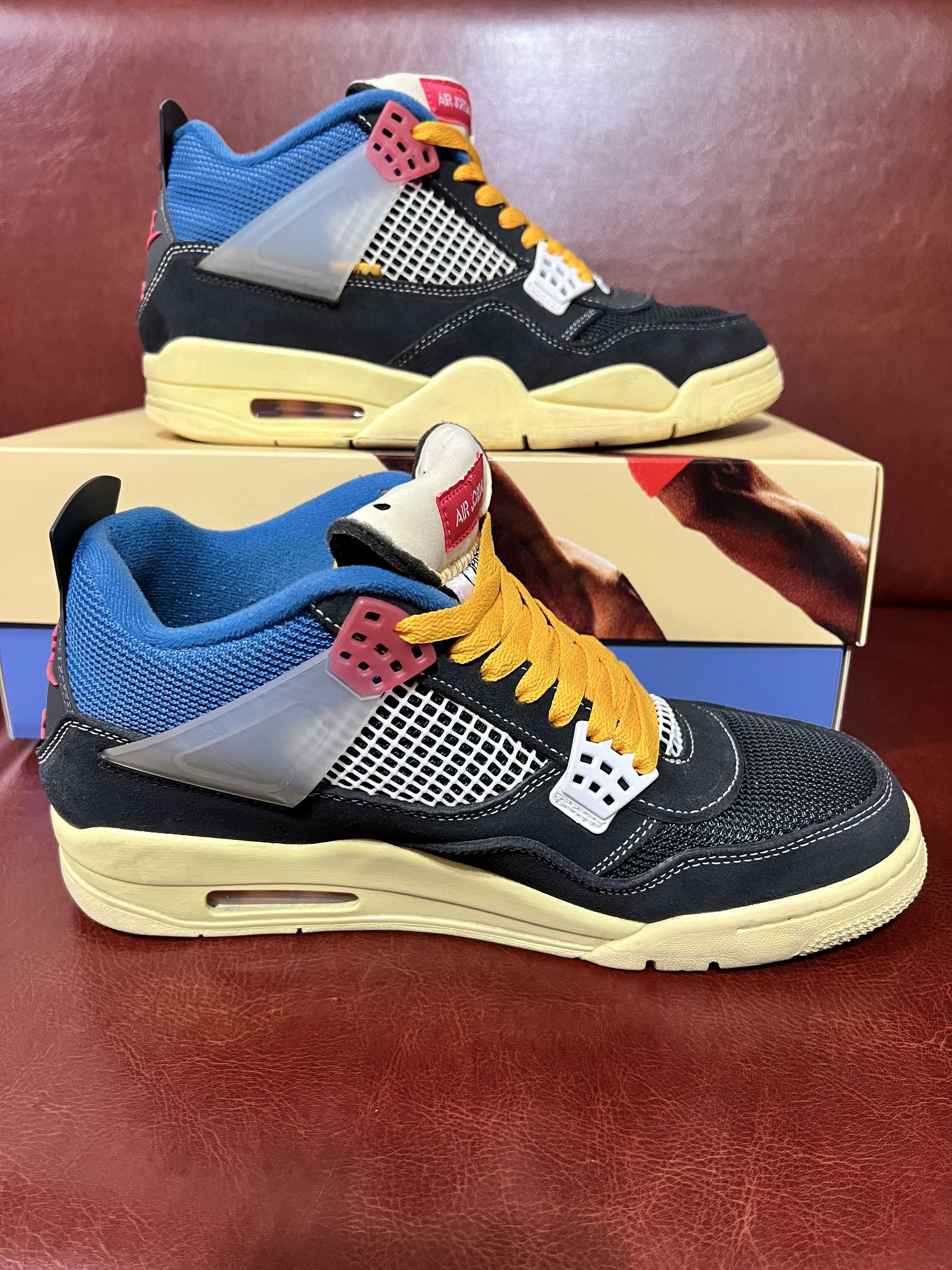 UNION × NIKE AIR JORDAN 4 "OFF NOIR"