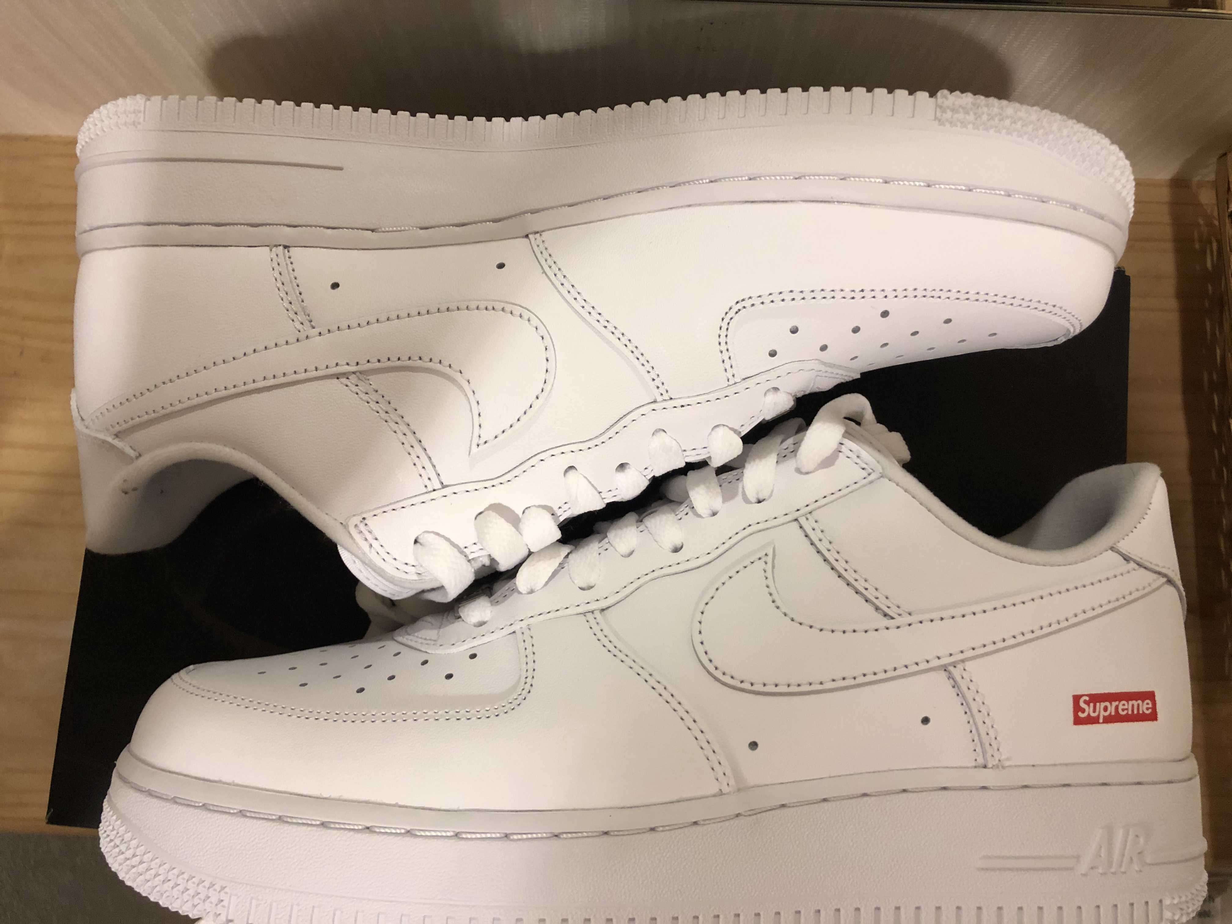 Supreme × Nike Air Force 1 Low "White"
