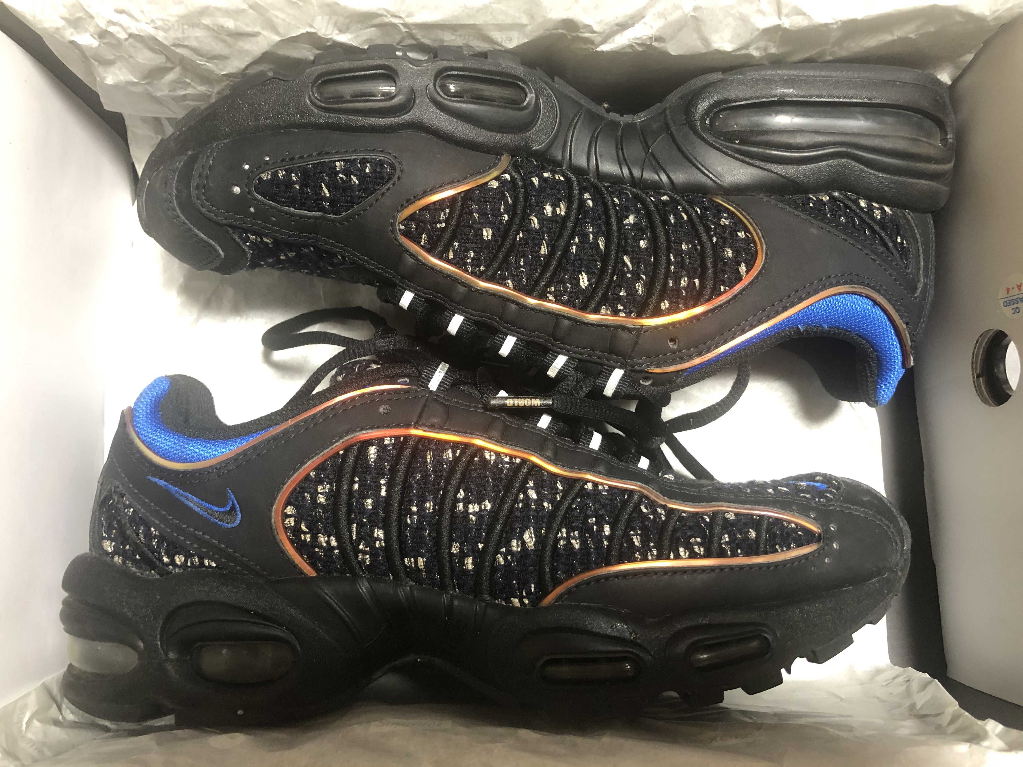 Supreme × Nike Air Max Tailwind 4 "Black"
