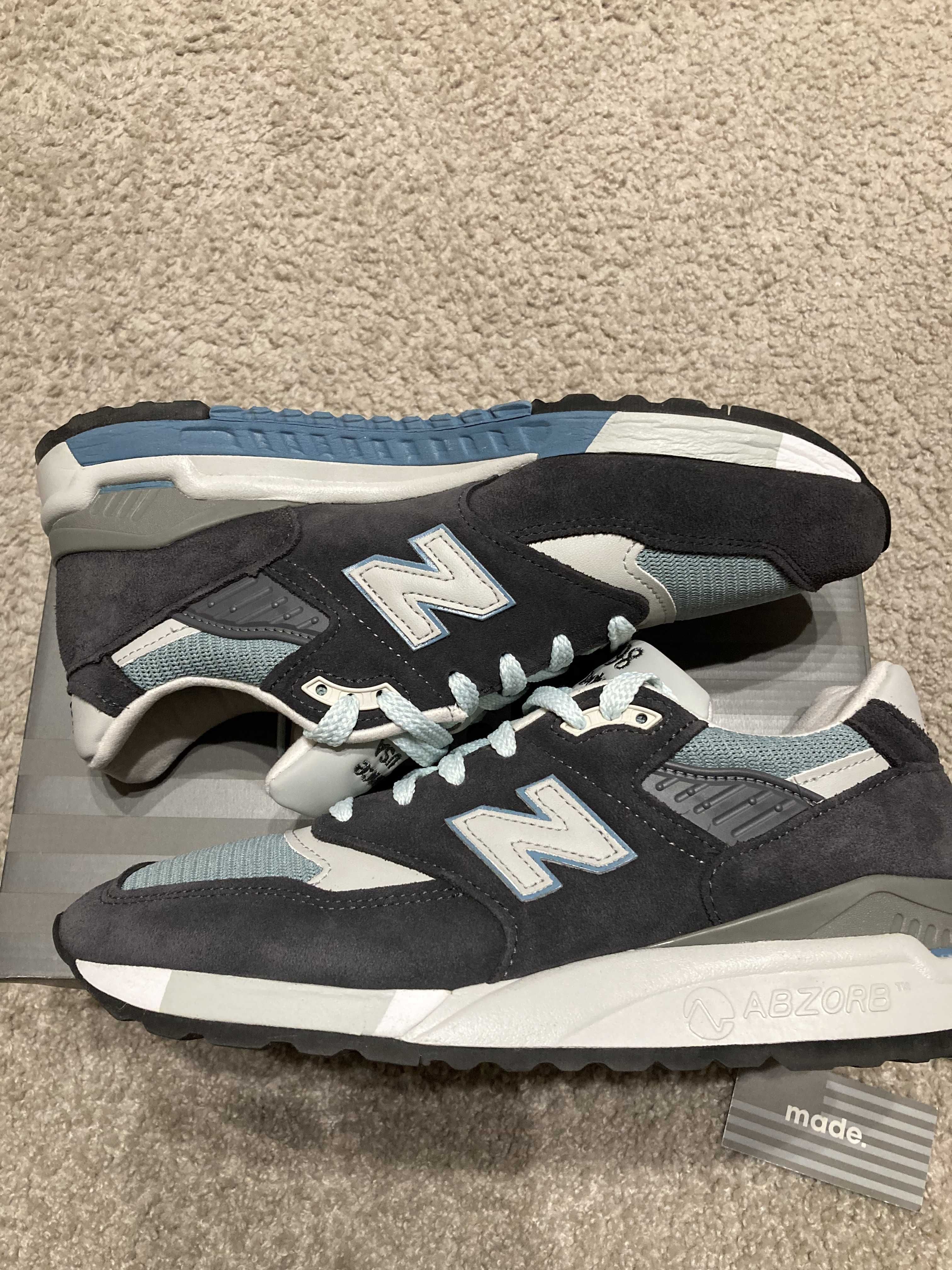 KITH × New Balance 998 "Steel Blue"