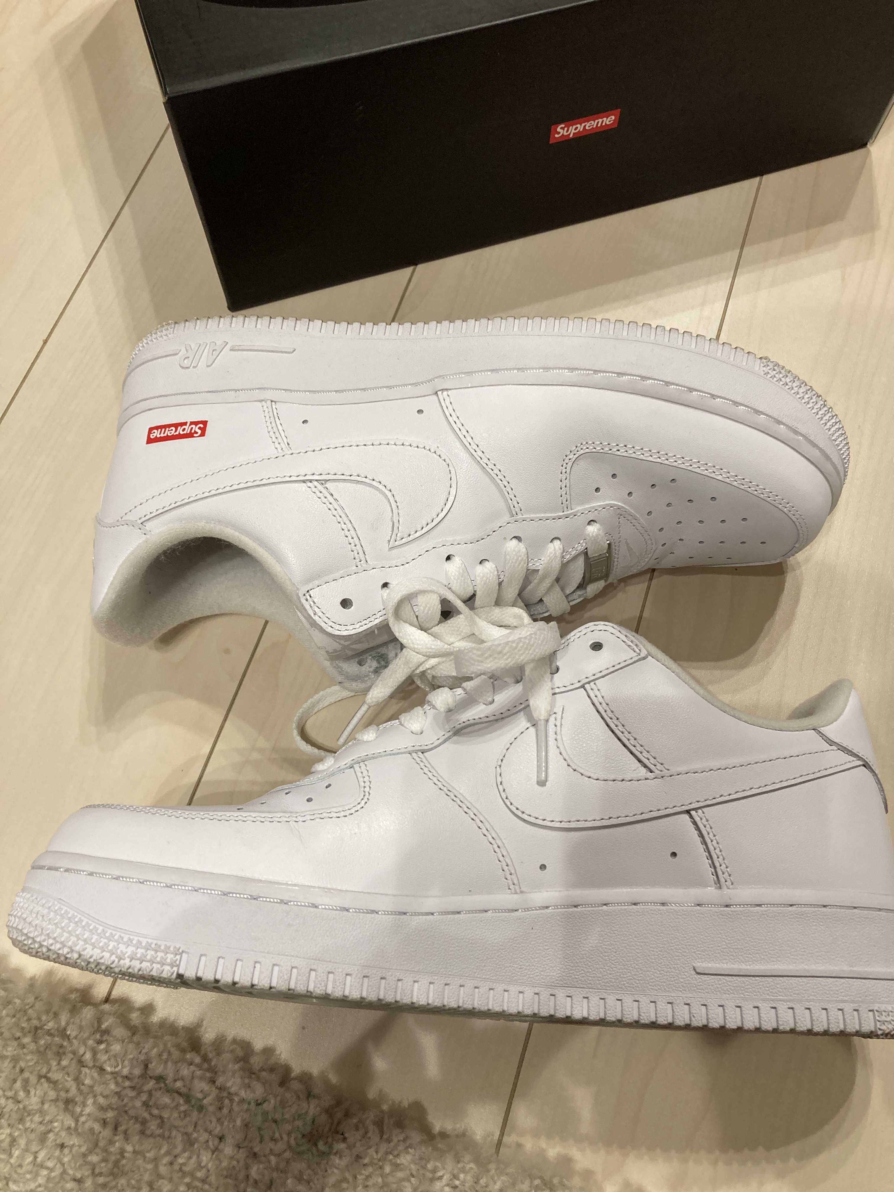 Supreme × Nike Air Force 1 Low "White"