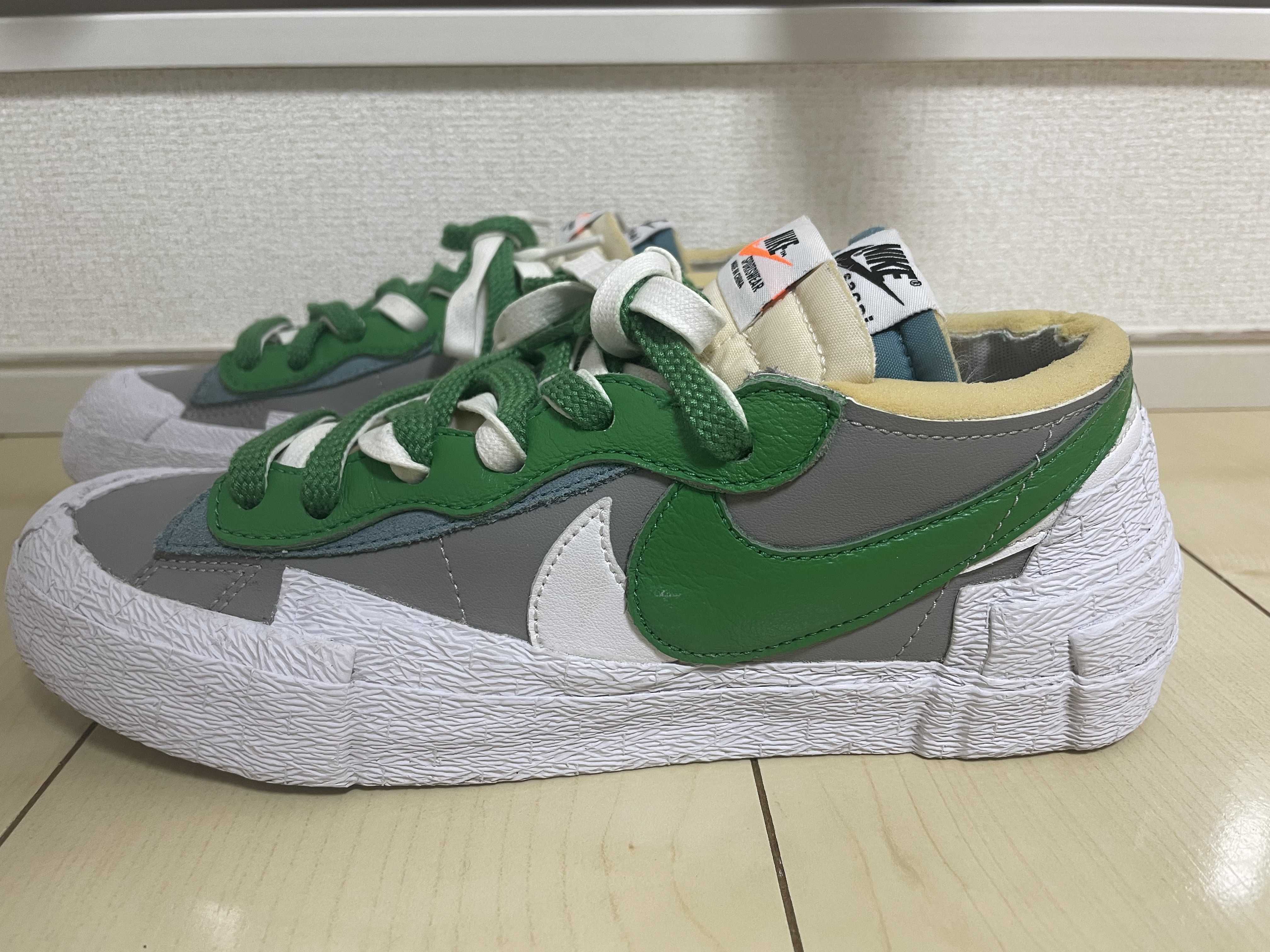 sacai × Nike Blazer Low "Classic Green"