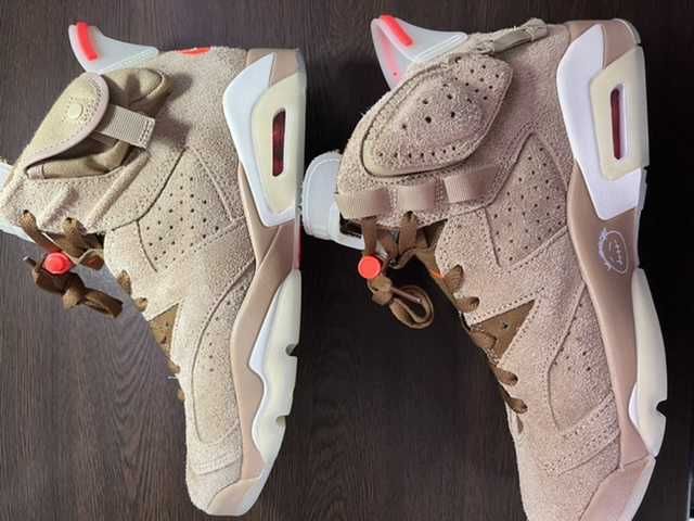 Travis Scott × Nike Air Jordan 6 "British Khaki"