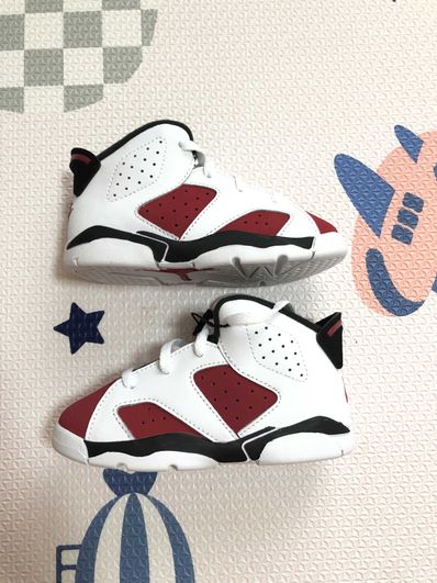 Nike TD Air Jordan 6 "Carmine" (2021)