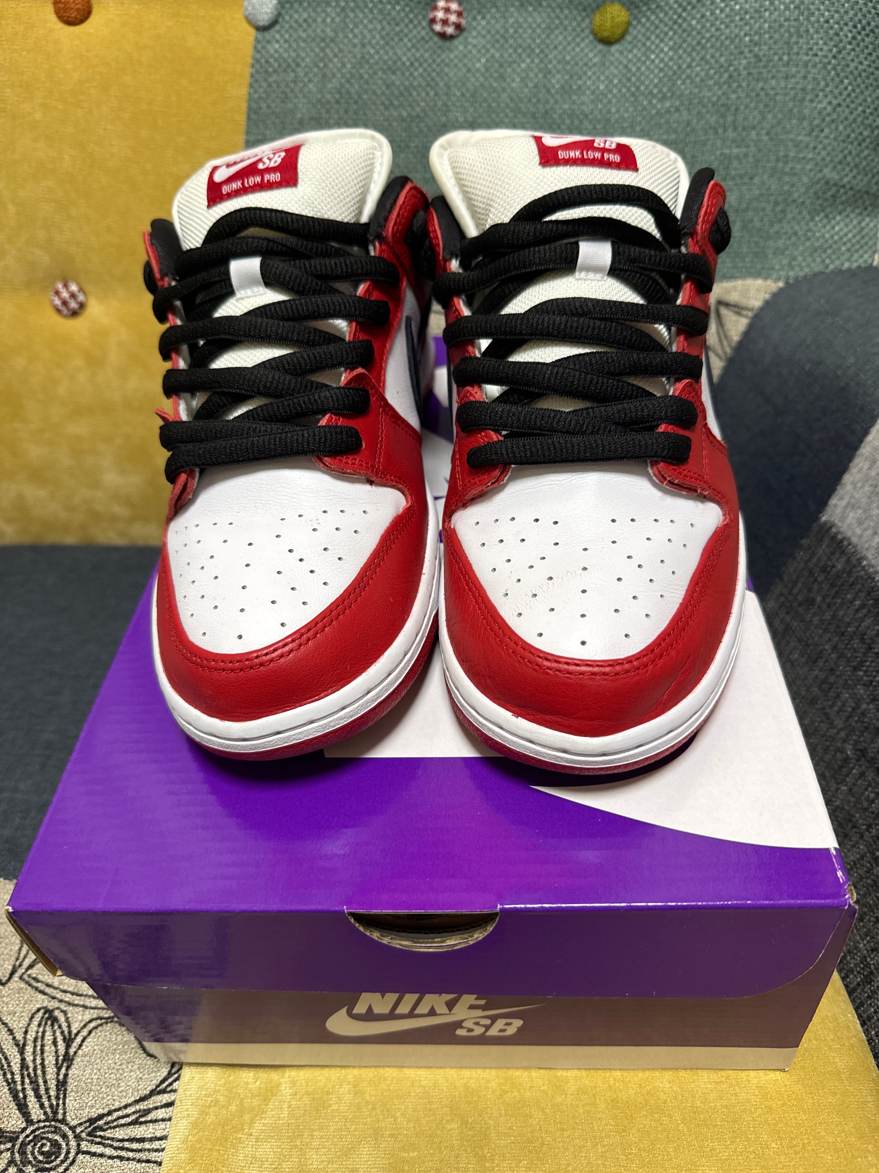 Nike SB Dunk Low Pro "J-Pack Chicago/Varsity Red and White"