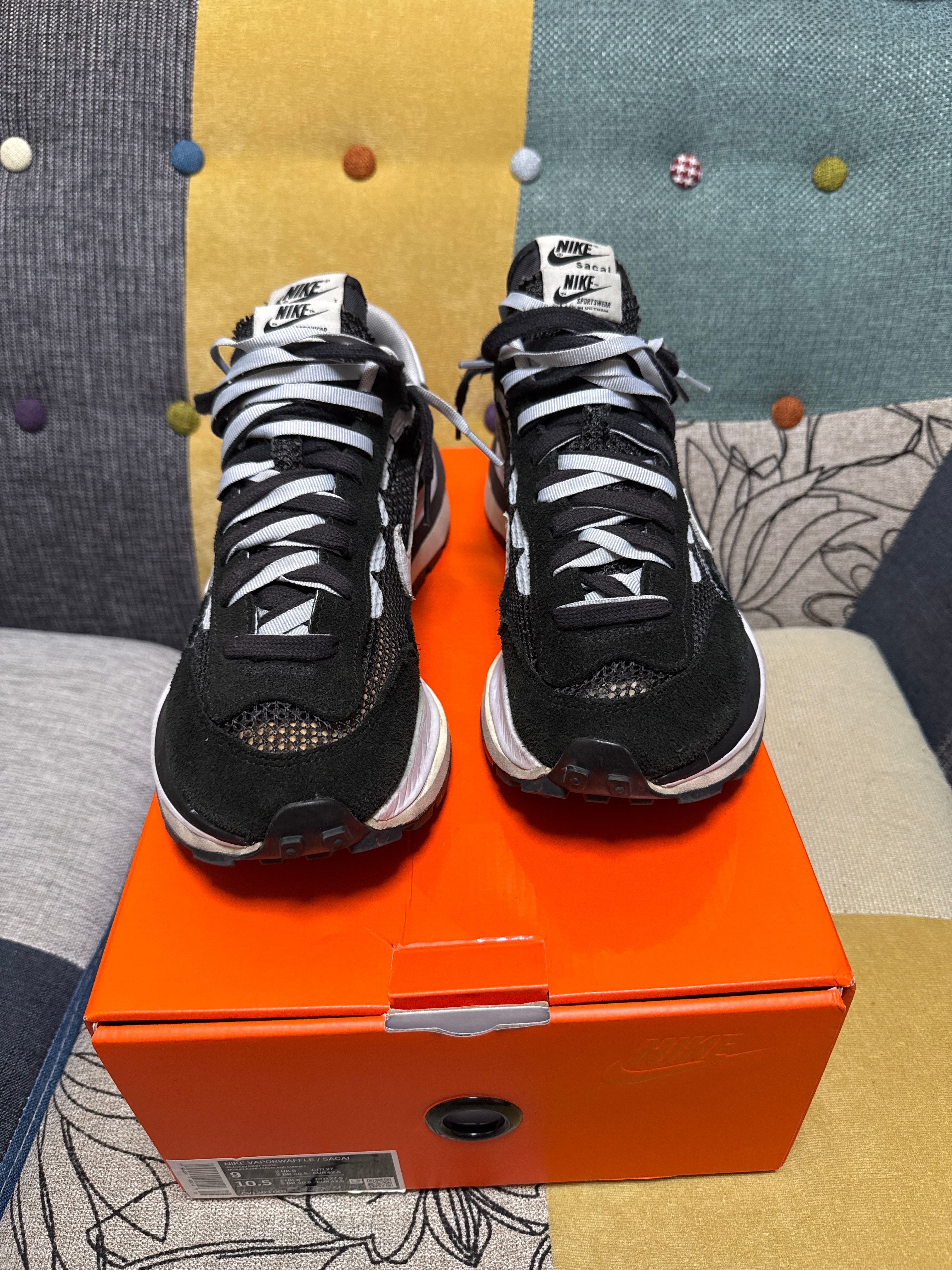 sacai × Nike Vapor Waffle "Black and White"