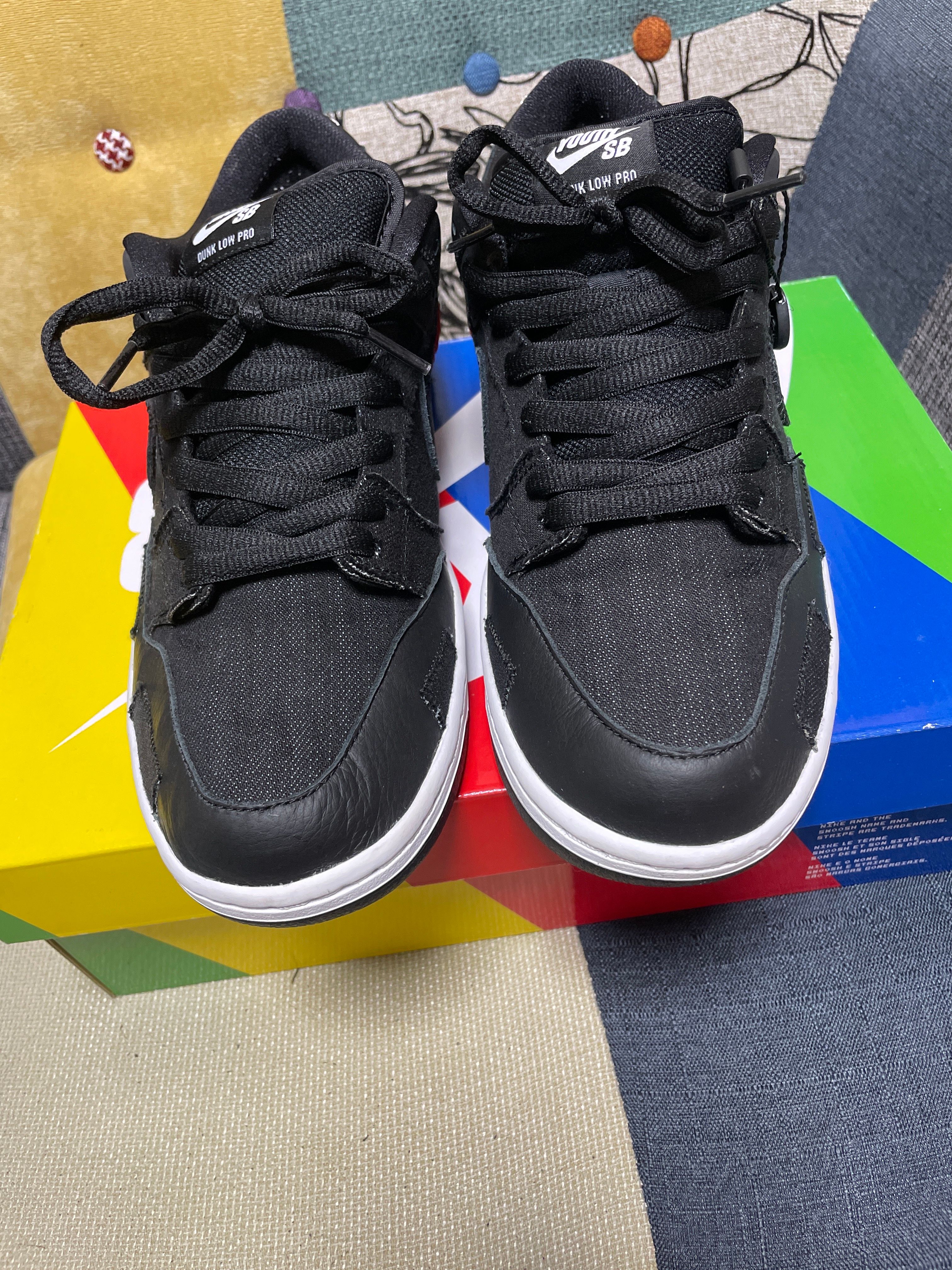 Wasted Youth × Nike SB Dunk Low "Black Denim" / VERDY