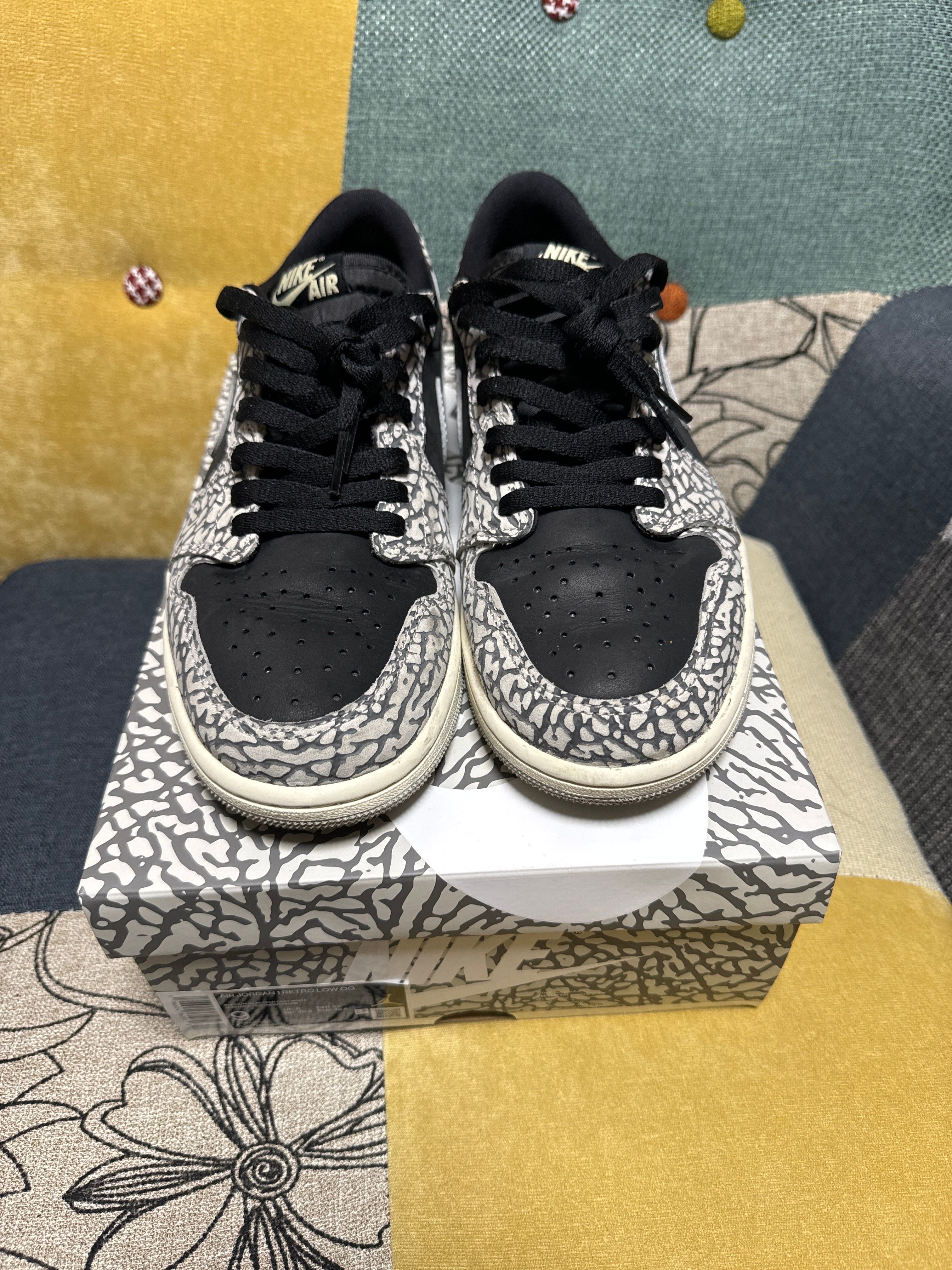 Nike Air Jordan 1 Retro Low OG "Black Cement"