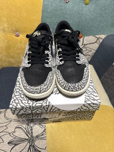 Nike Air Jordan 1 Retro Low OG "Black Cement"