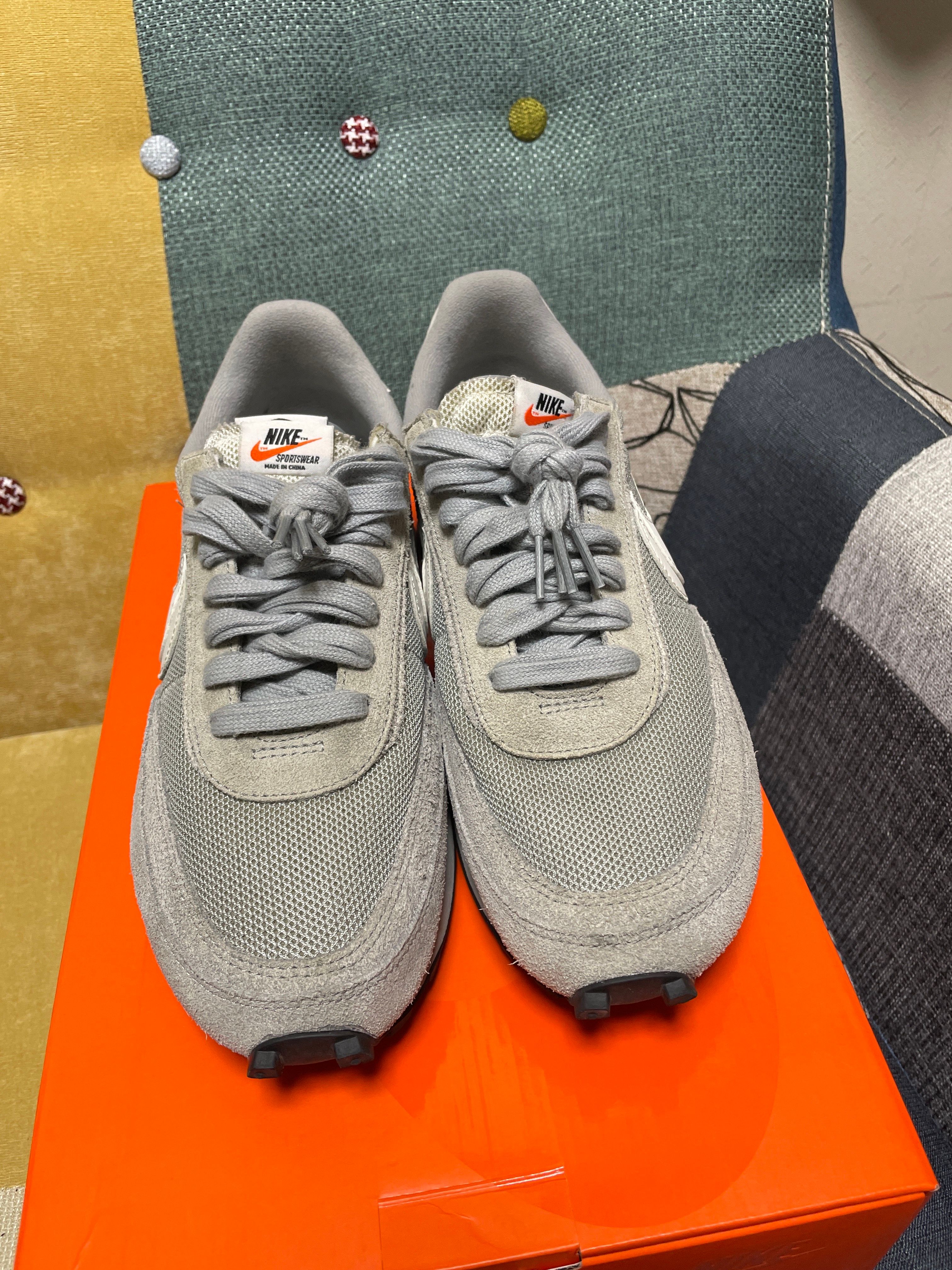 Fragment × sacai × Nike LD Waffle "Light Smoke Grey"