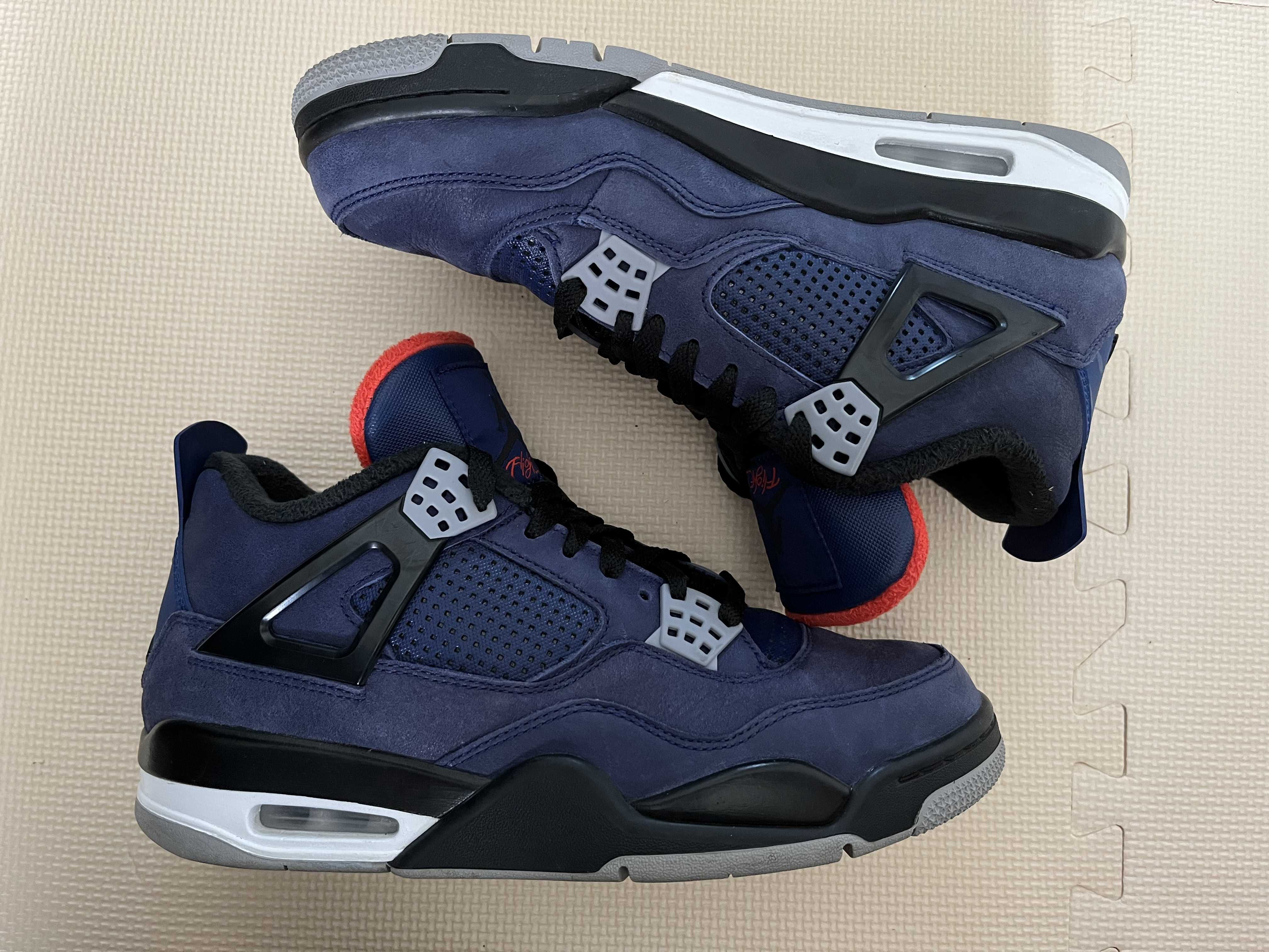 Nike Air Jordan 4 Retro WNTR "Loyal Blue/White/Black"