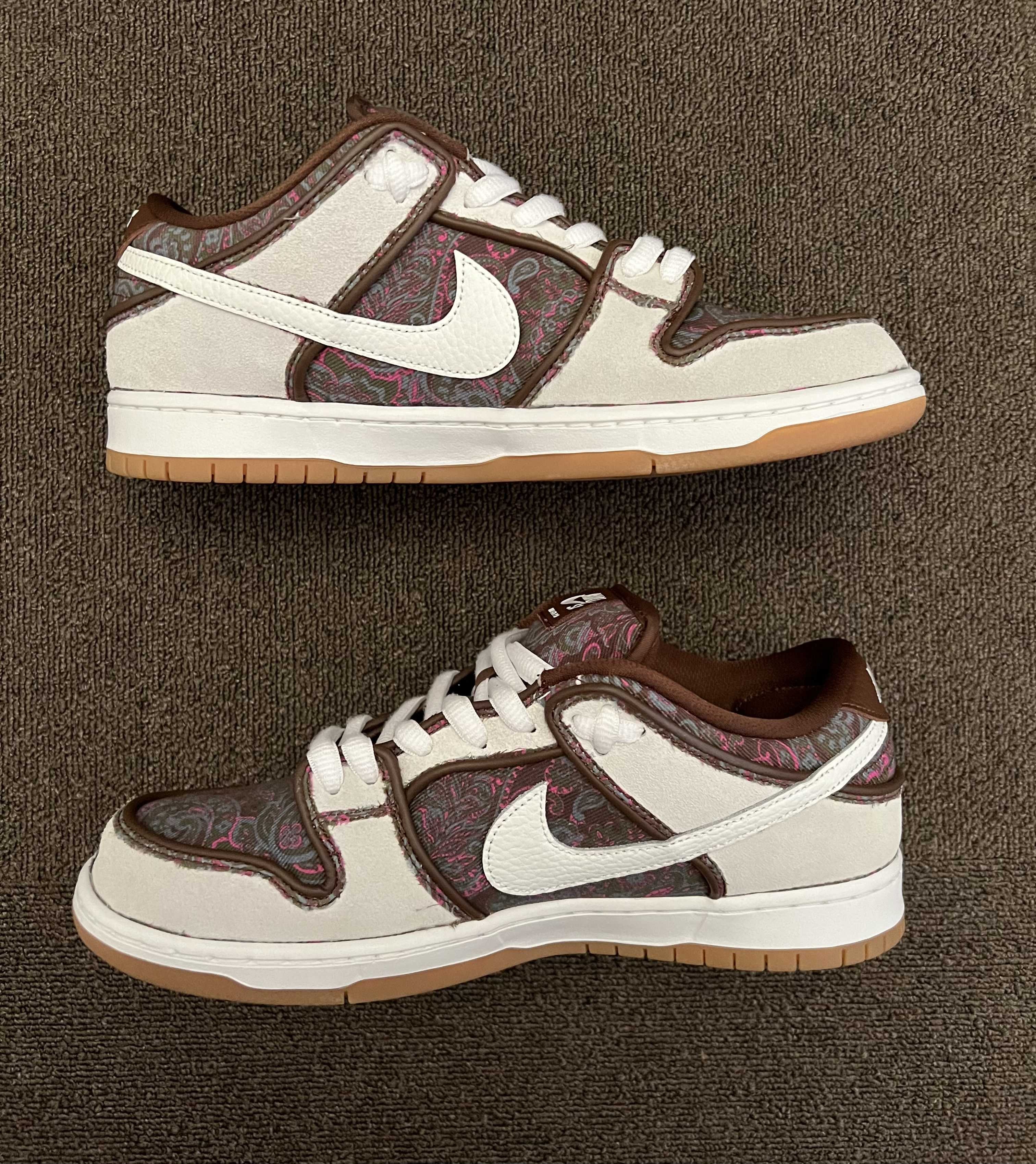 Nike SB Dunk Low PRM "Brown Paisley"
