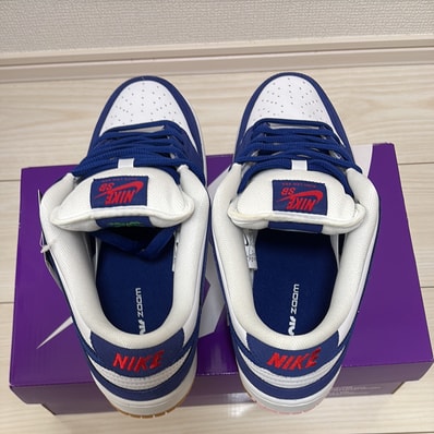 Nike SB Dunk Low "Los Angeles Dodgers/Deep Royal Blue"