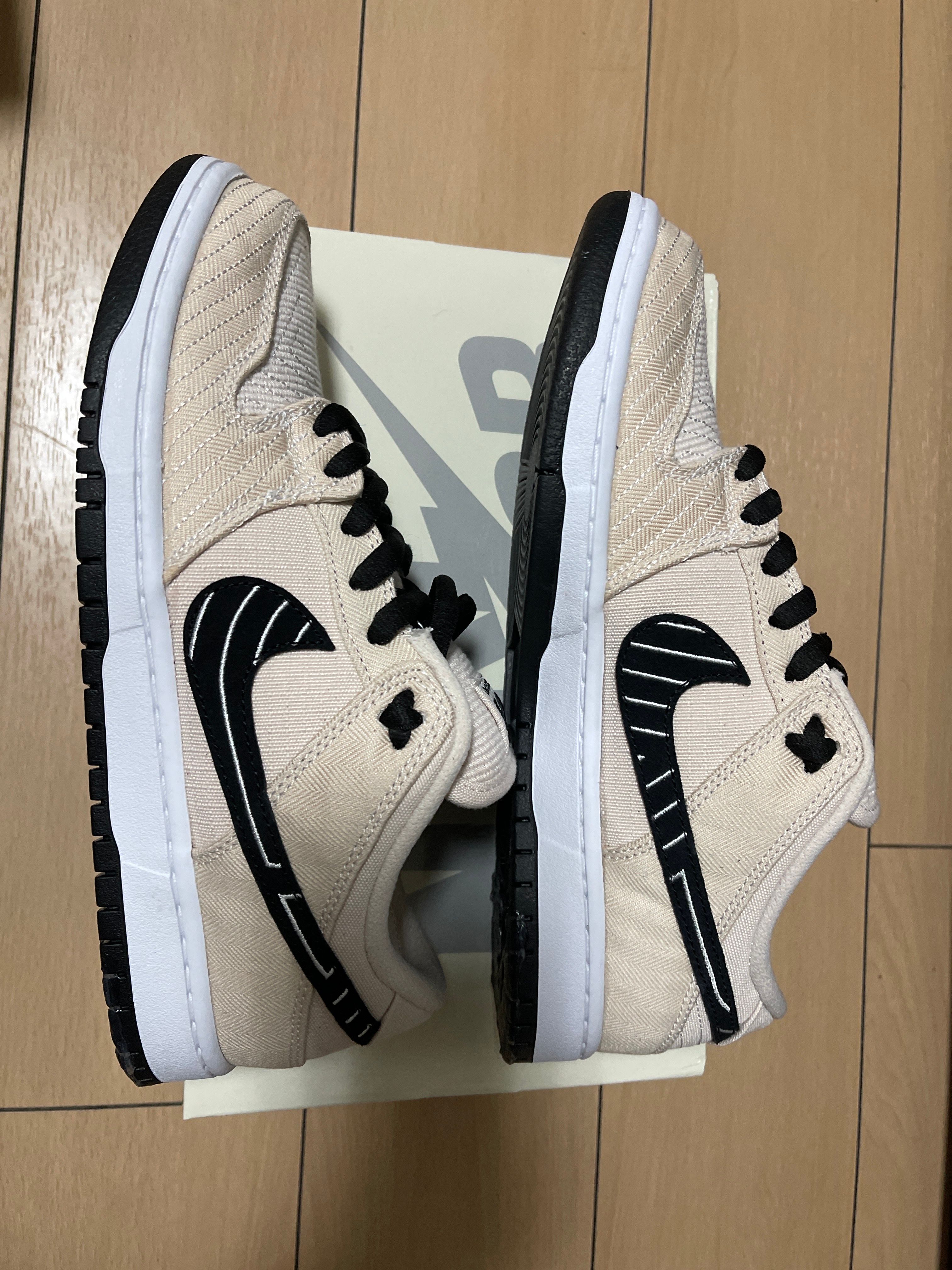 Albino & Preto × Nike SB Dunk Low Pro QS "Pearl White"
