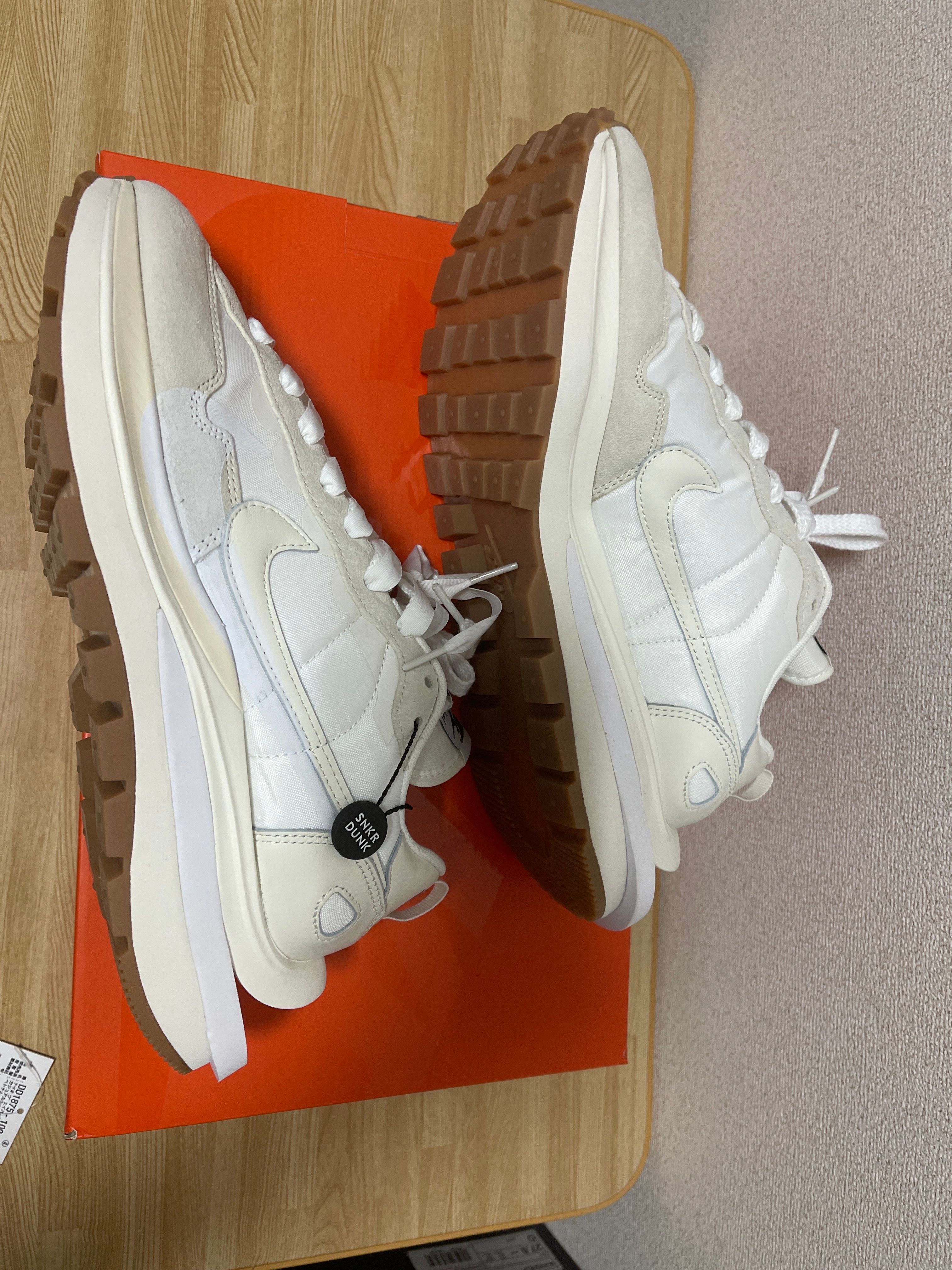 sacai × Nike Vapor Waffle "White Gum"