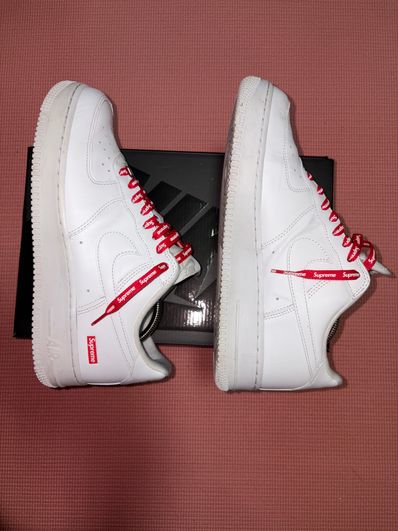 Supreme × Nike Air Force 1 Low "White"