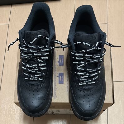 Supreme × Nike Air Force 1 Low "Black"