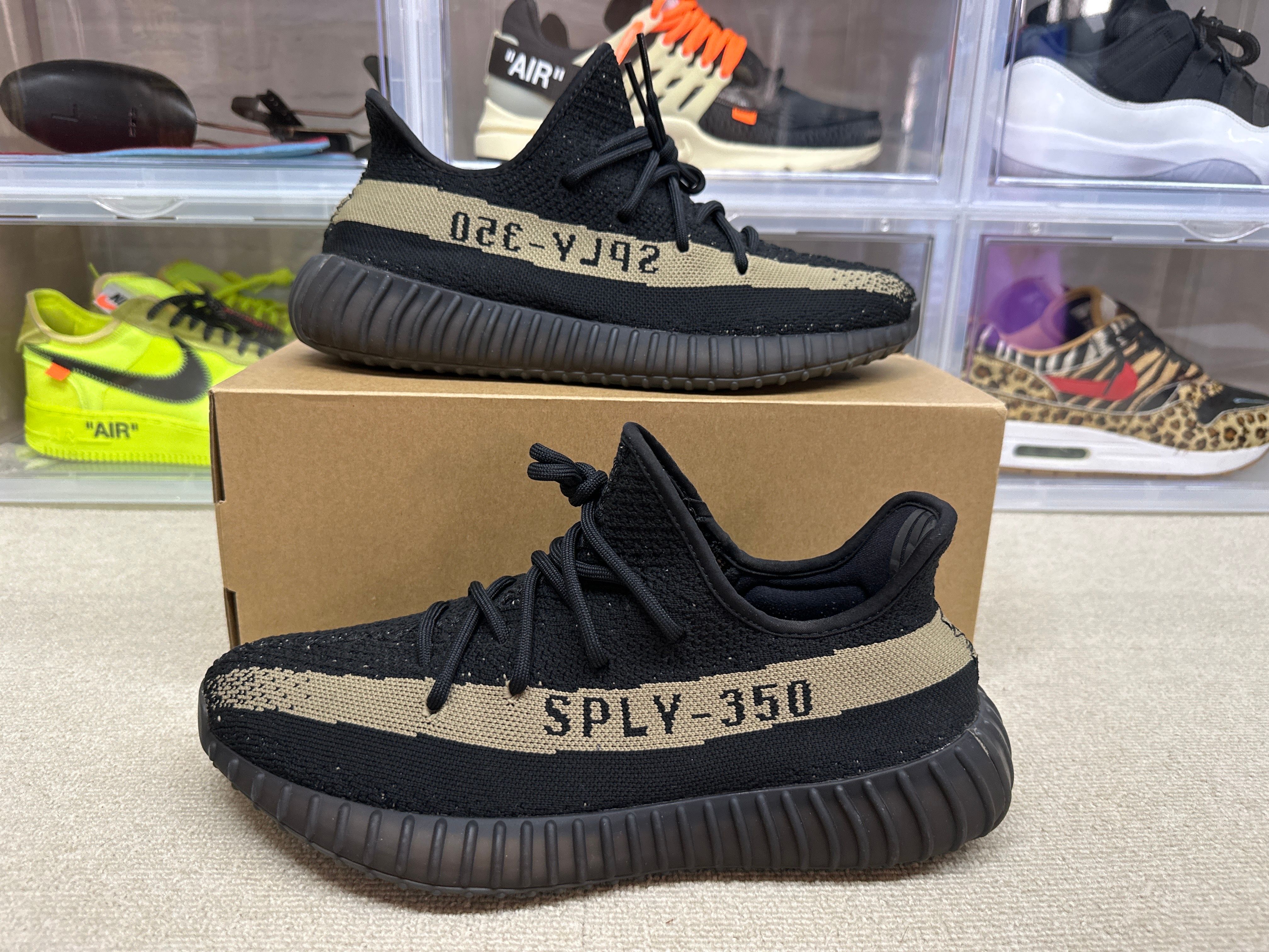 adidas YEEZY Boost 350 V2 "Core Black Green"