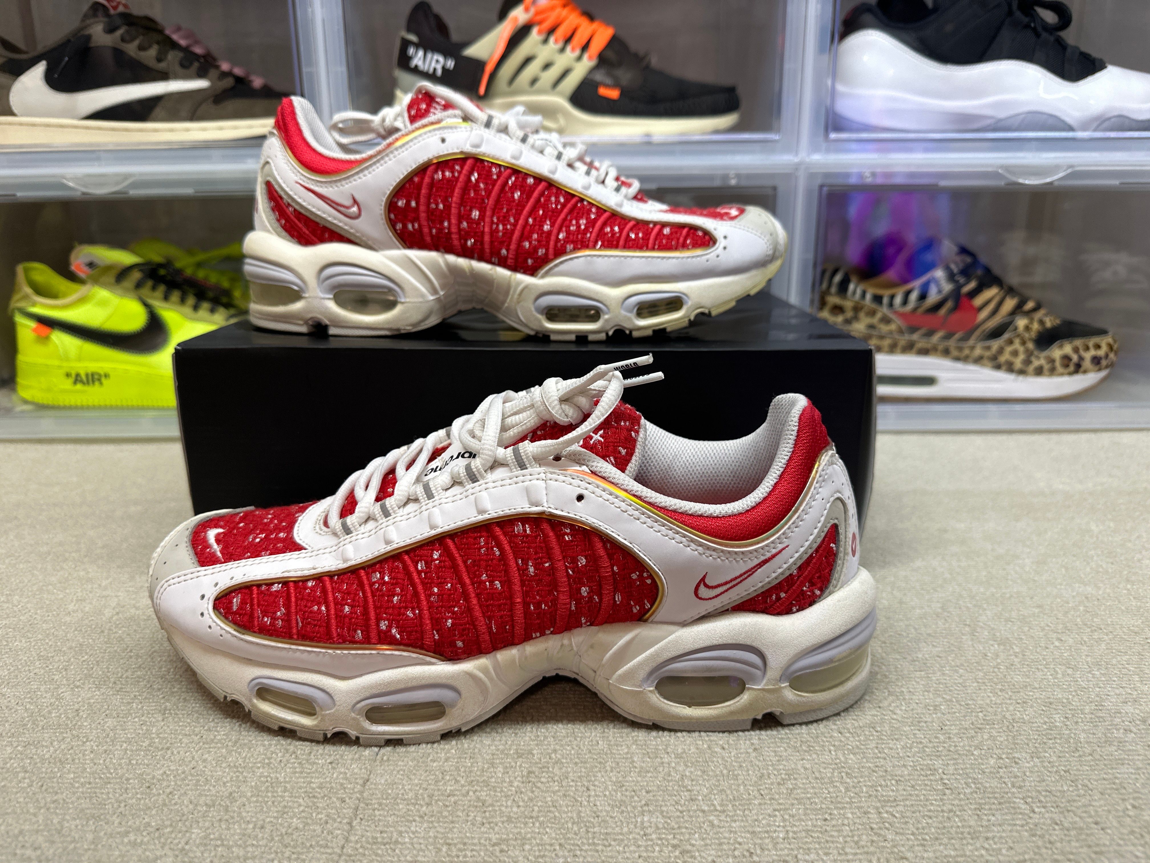 Supreme × Nike Air Max Tailwind 4 "Red"