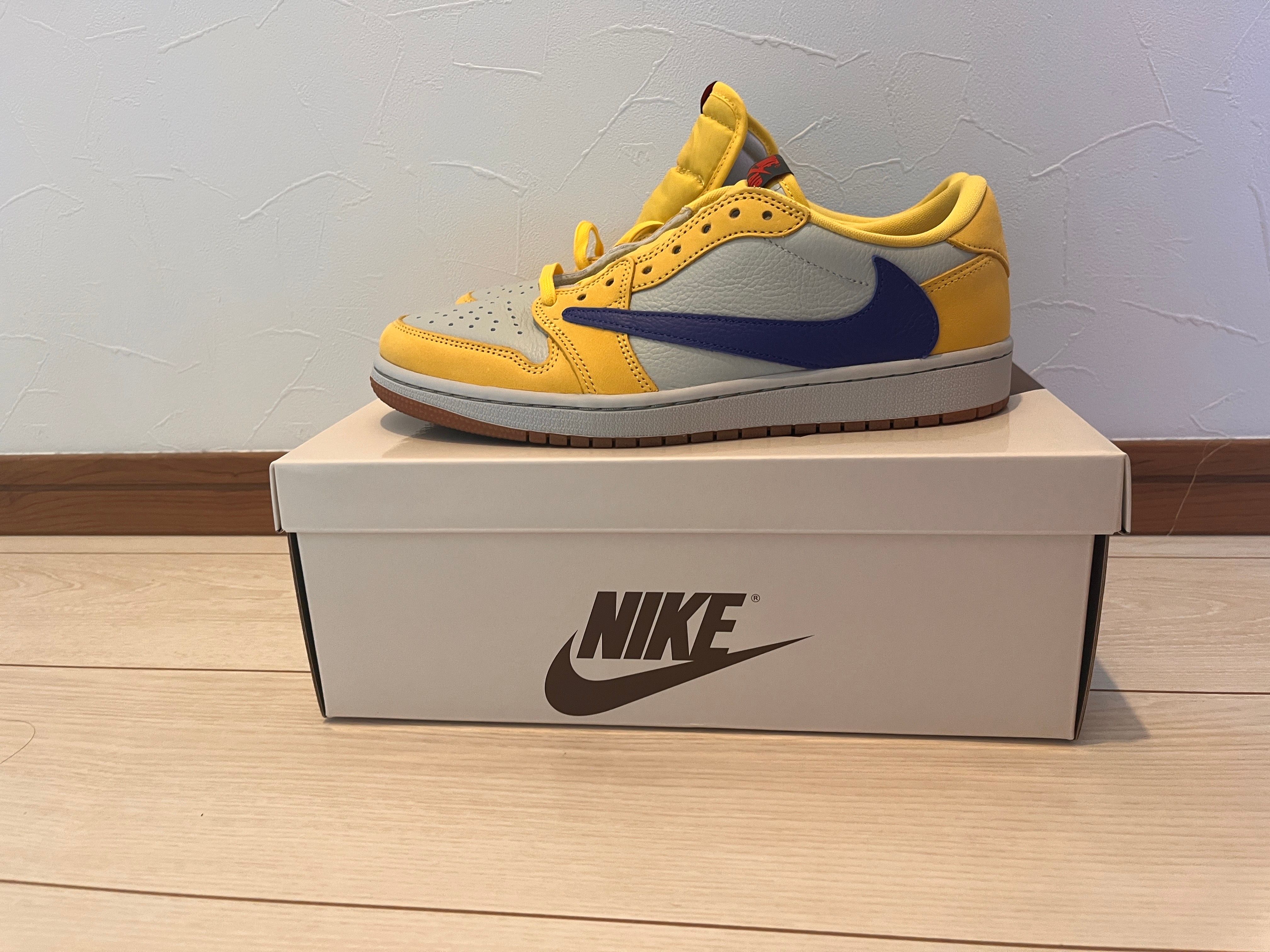 Travis Scott × Nike Women's Air Jordan 1 Retro Low OG "Canary"