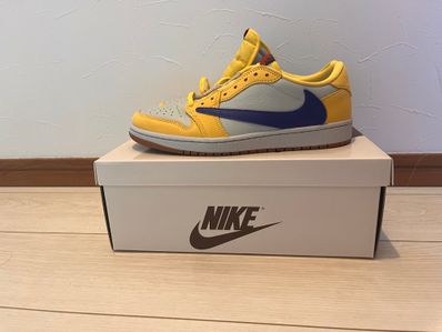 Travis Scott × Nike Women's Air Jordan 1 Retro Low OG "Canary"