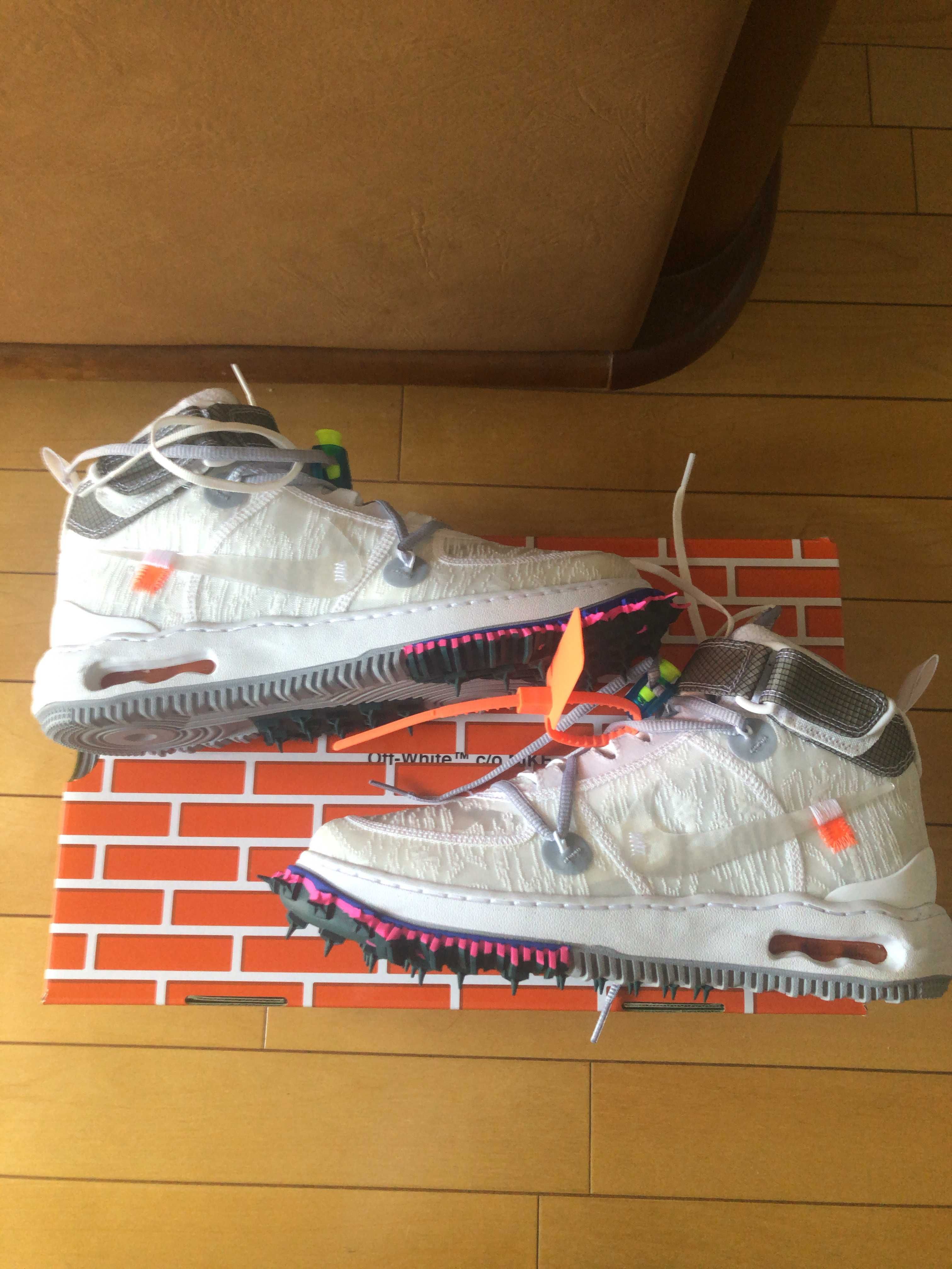 Off-White × Nike Air Force 1 Mid "White"